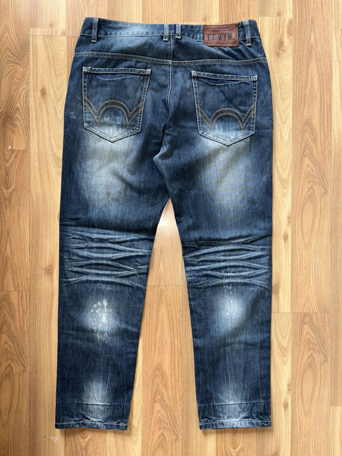 Edwin Vintage Edwin x Japanese brand x Streetwear Jeans Size US 36 / EU 52 - 8 Thumbnail
