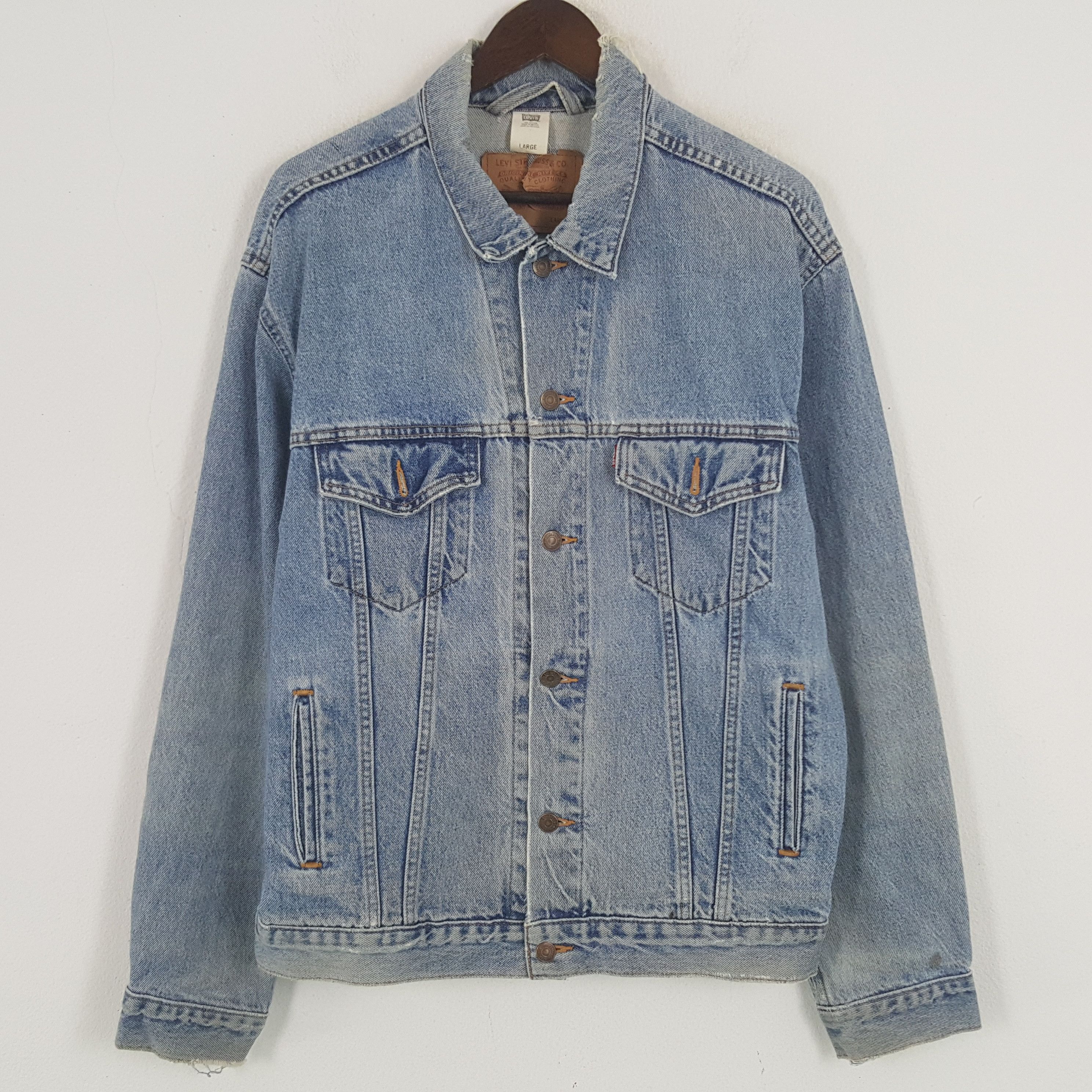 Levi's × Vintage Vintage Levis Denim X Custom Art Jamiroquai Jacket Size US L / EU 52-54 / 3 - 3 Thumbnail