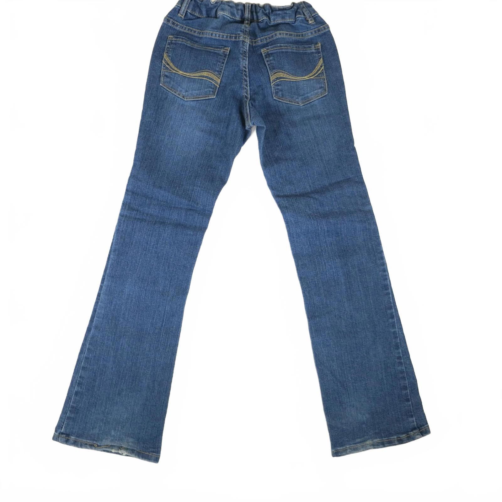 Anti Social Social Club So Bootcut Blue Denim Jeans Kids Size 10 Size 24" / US 00 / IT 34 - 7 Thumbnail