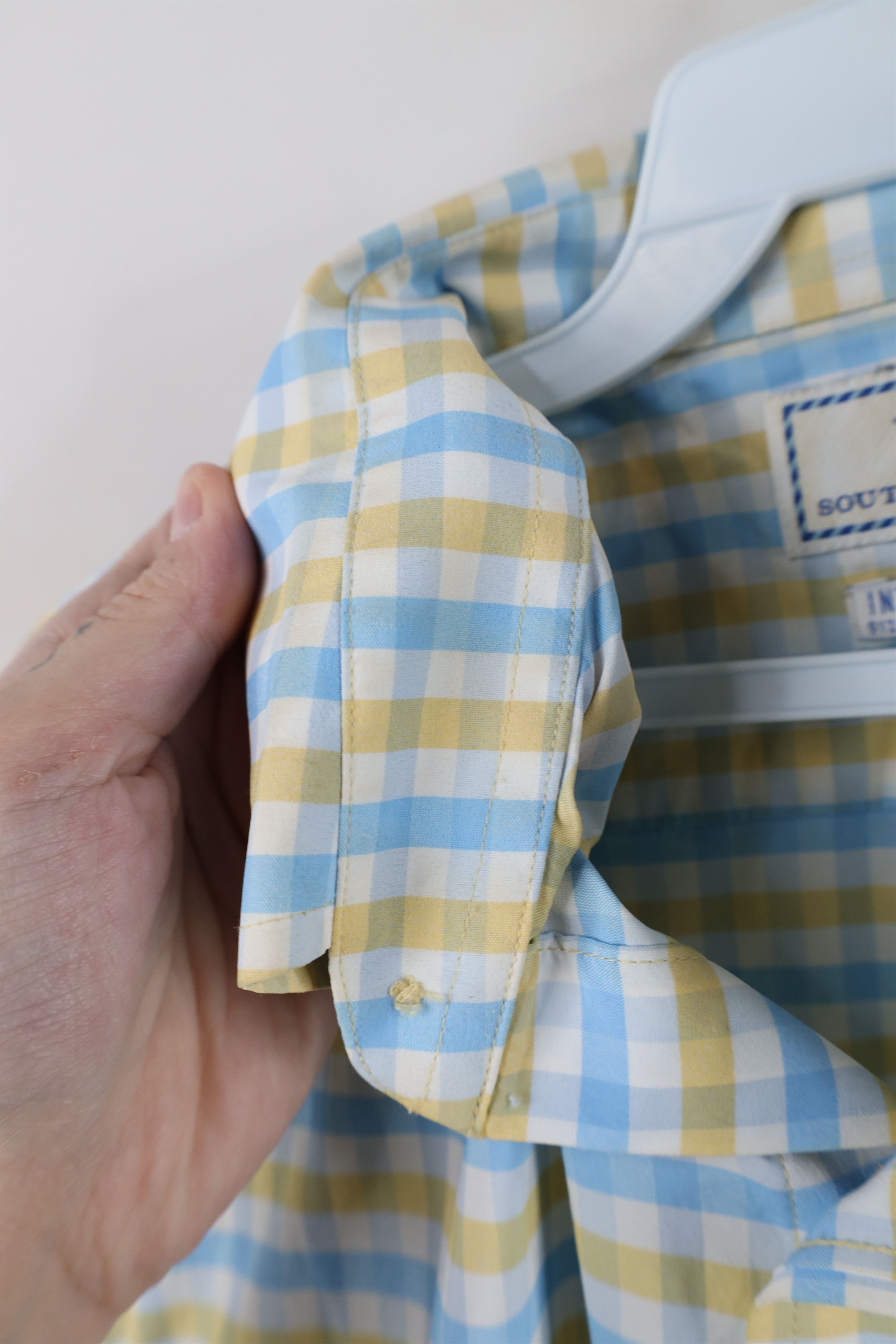 Southern Tide Southern Tide Stretch Collared Button Down Shirt Plaid Size US M / EU 48-50 / 2 - 8 Thumbnail
