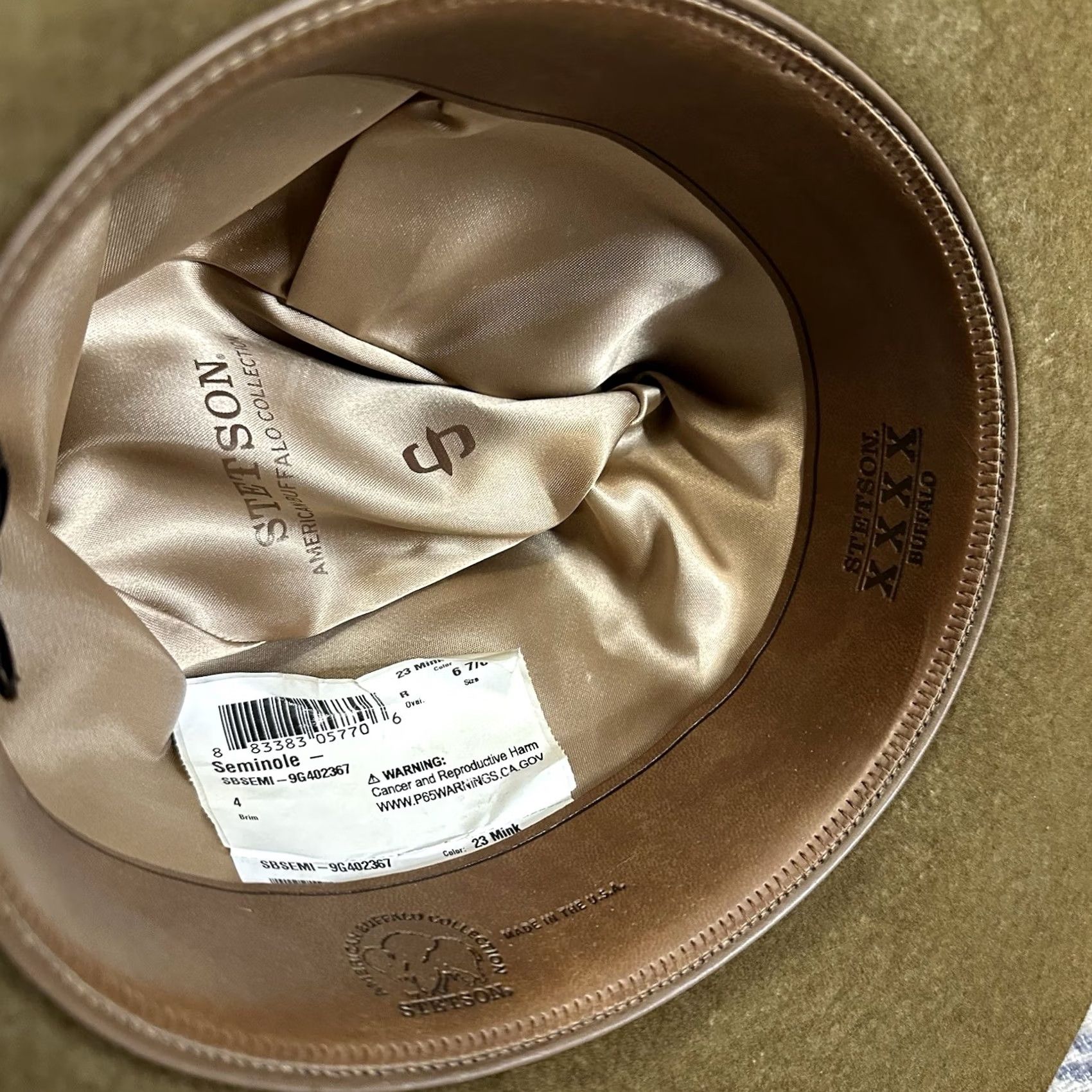 Stetson Stetson Cowboy Hat Shirt? Size ONE SIZE - 6 Thumbnail