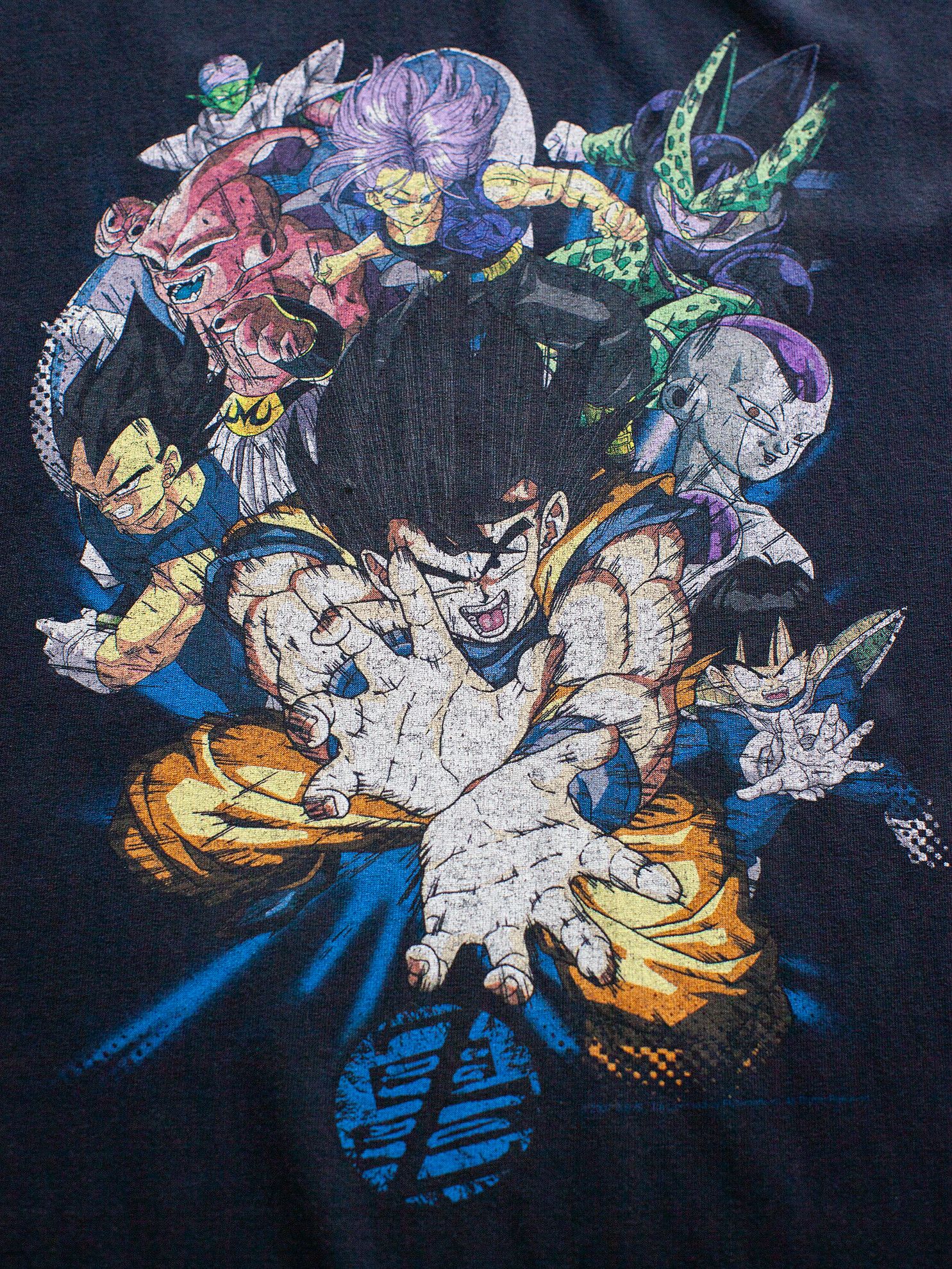 Japanese Brand Vintage 2000 Y2K Dragon Ball Z DBZ Goku Anime 00s T-Shirt Size US XXL / EU 58 / 5 - 6 Thumbnail