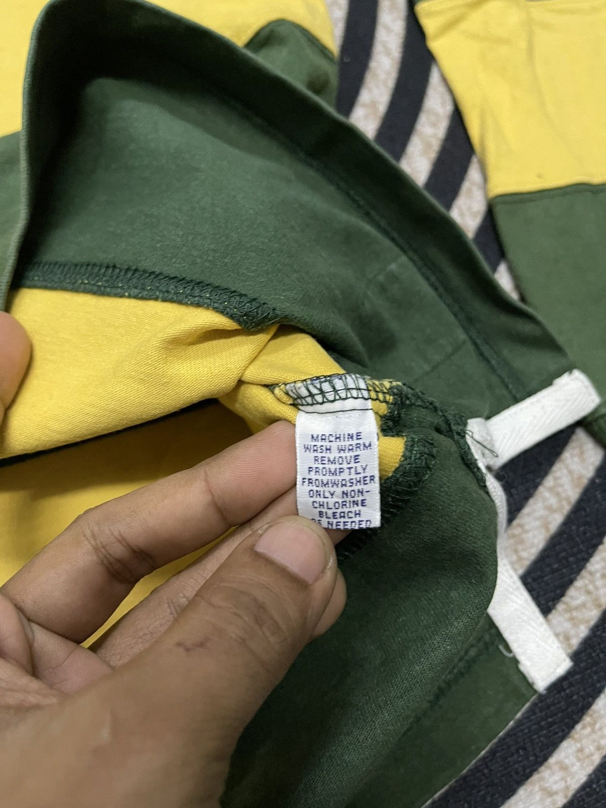 Polo Ralph Lauren 1990 POLO RALPH LAUREN STRIPES KANYE WEST STYLE POLO SHIRT Size US M / EU 48-50 / 2 - 15 Thumbnail