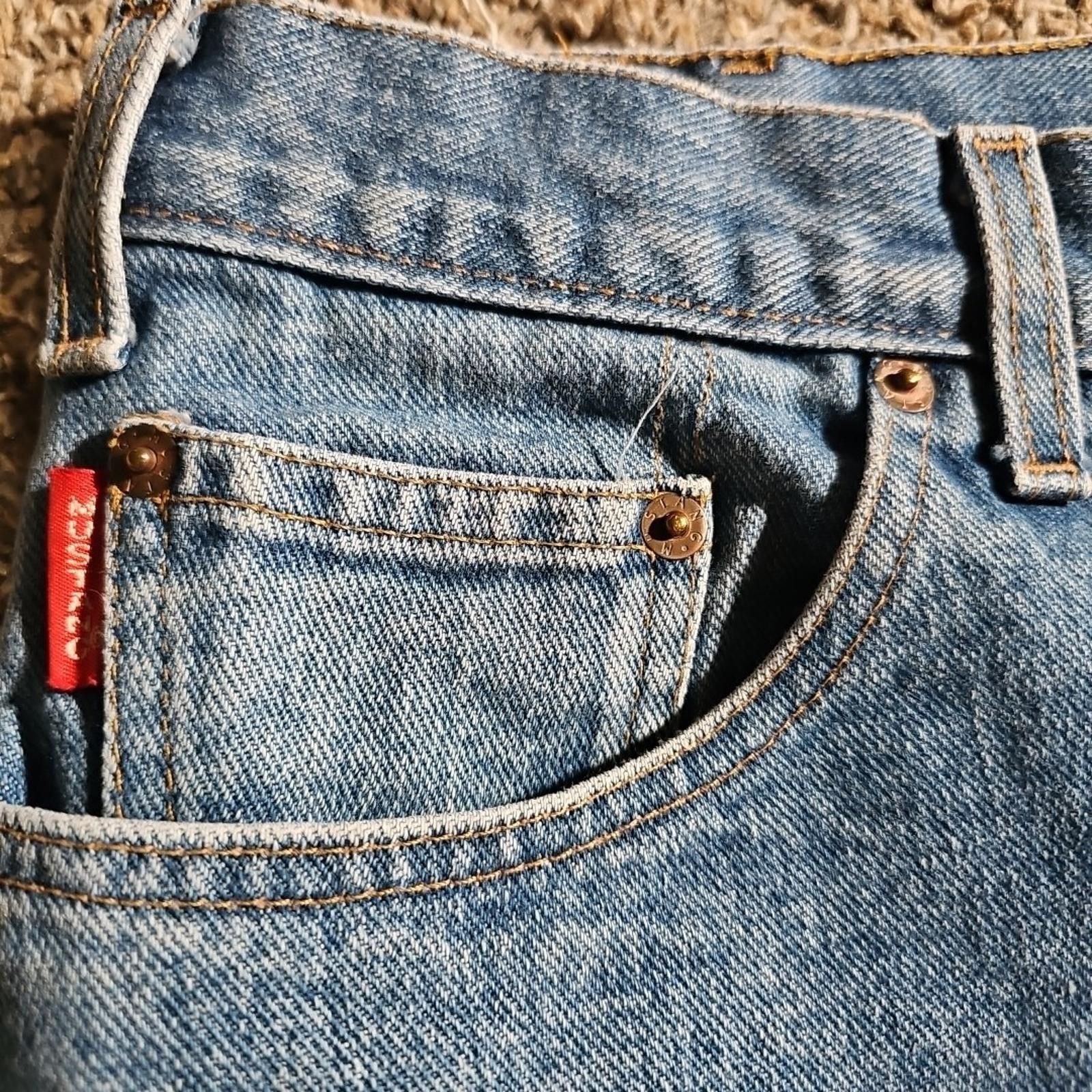 Mustang Mustang Sz 36 Blue Jeans Shorts Made In USA Size US 36 / EU 52 - 2 Thumbnail