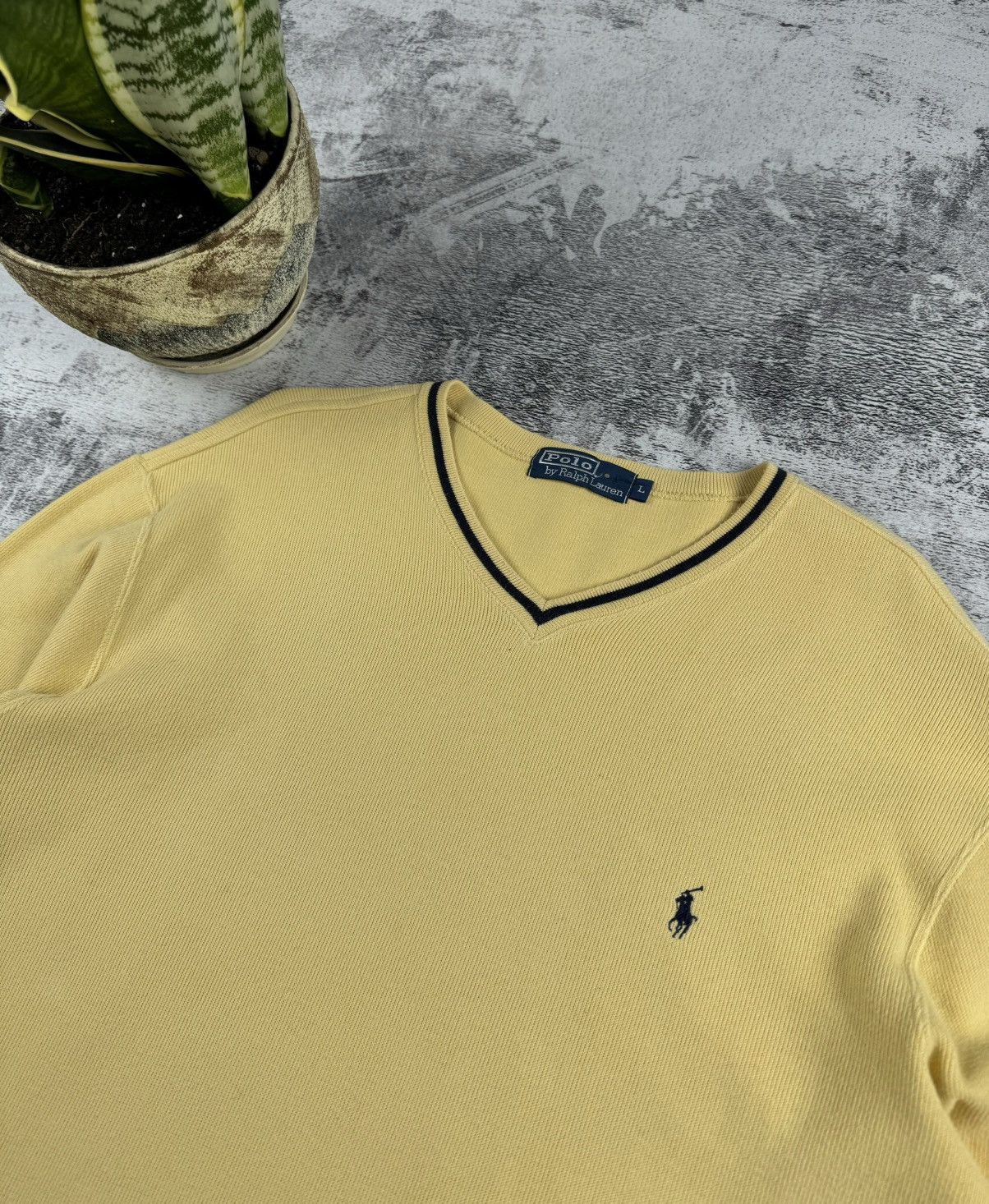 Polo Ralph Lauren 90S Polo Ralph Lauren Old Money Sweatshirt Sweater Pullover Size US L / EU 52-54 / 3 - 6 Thumbnail