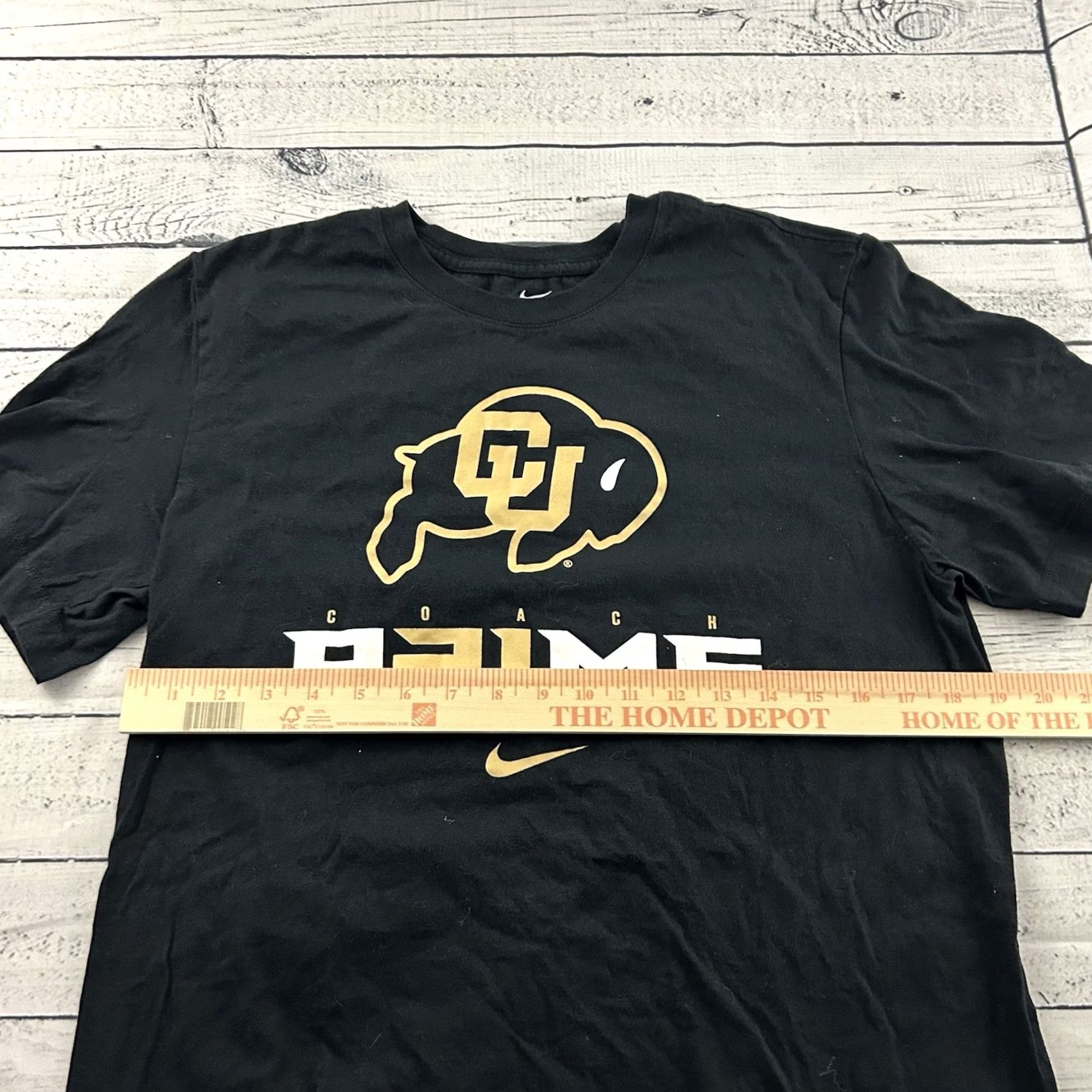 Nike Nike Colorado Buffaloes PRIME Short Sleeve T Shirt Men's M Black Size US M / EU 48-50 / 2 - 3 Thumbnail