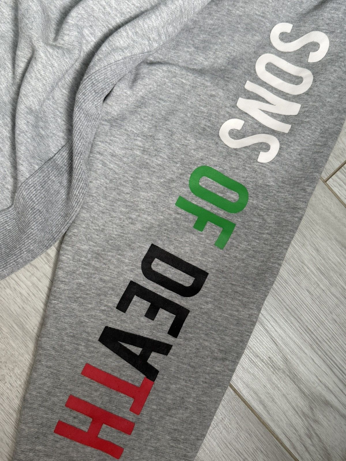 A$AP Rocky × Black Scale Black Scale X A$ap Rocky sweatshirt Sons of death USA flag Size US L / EU 52-54 / 3 - 4 Thumbnail