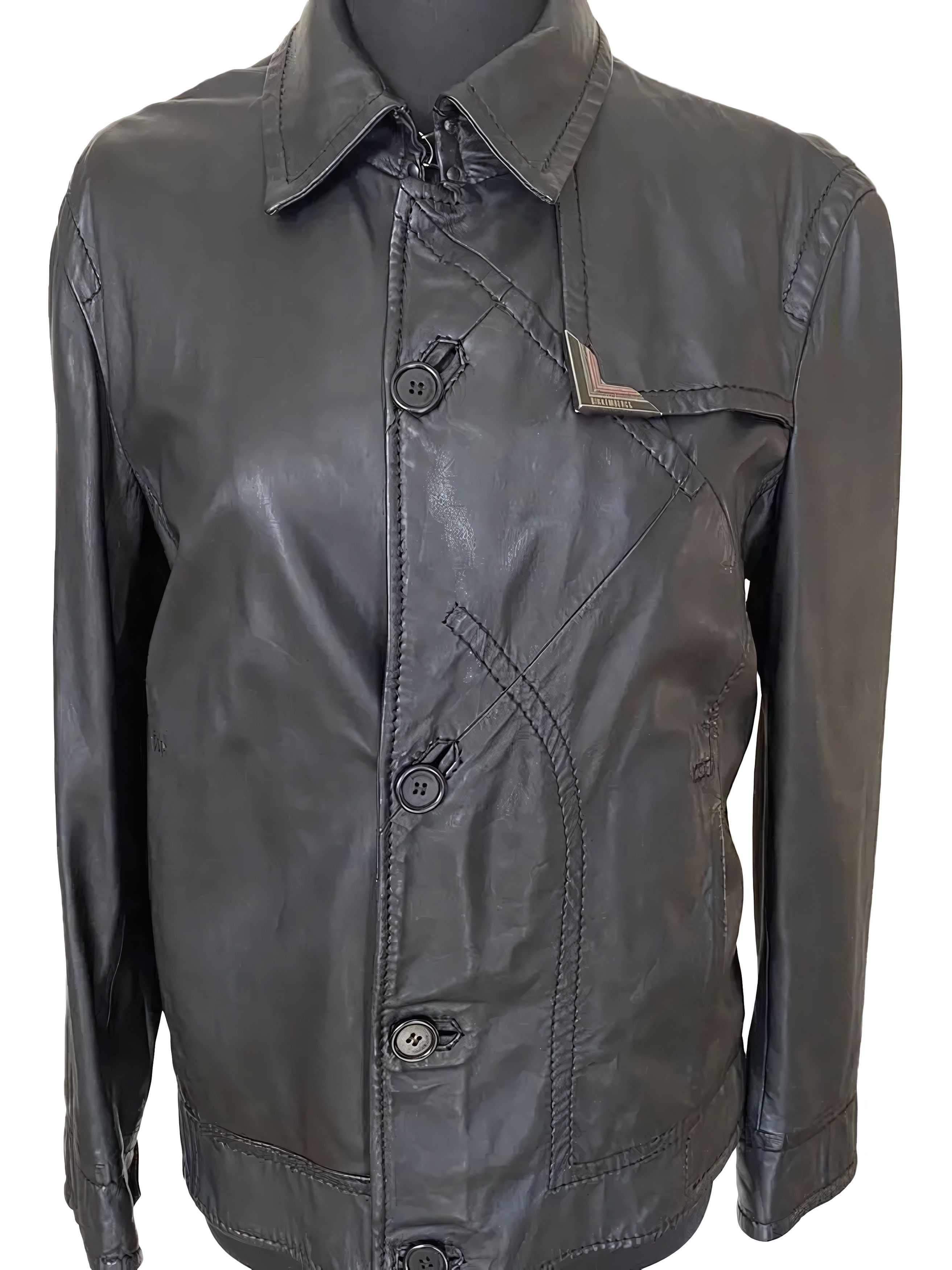 Dirk Bikkembergs Dirk Bikkembergs A/W 90-91 Satrical Patch