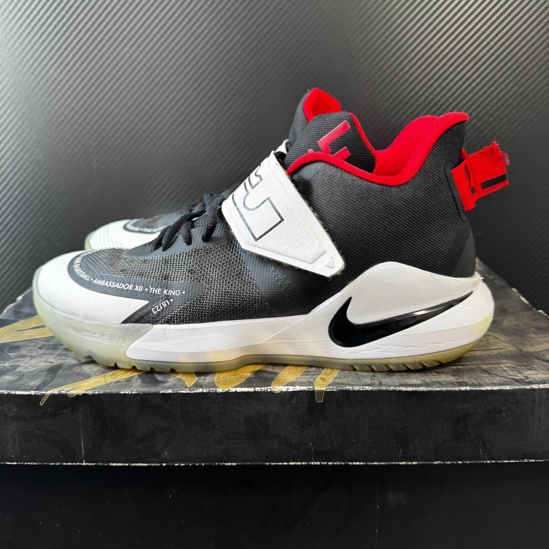 Nike NikeAmbassador12(LeBron Ambassador 12) Basketball Shoes Q10 Size US 8.5 / EU 41-42 - 1 Thumbnail
