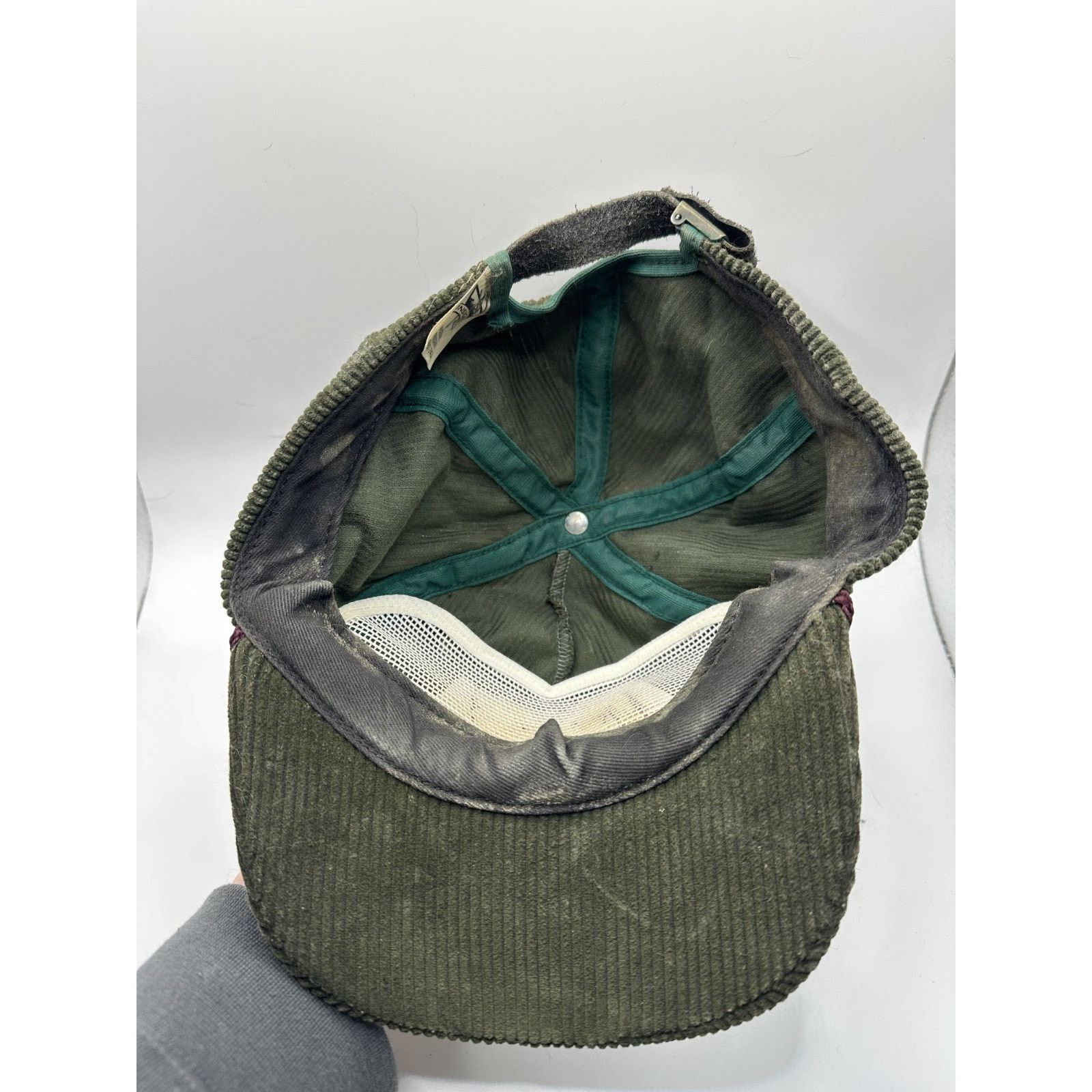 Other Vintage Plum Creek Corduroy Rope Hat Green Size ONE SIZE - 5 Thumbnail