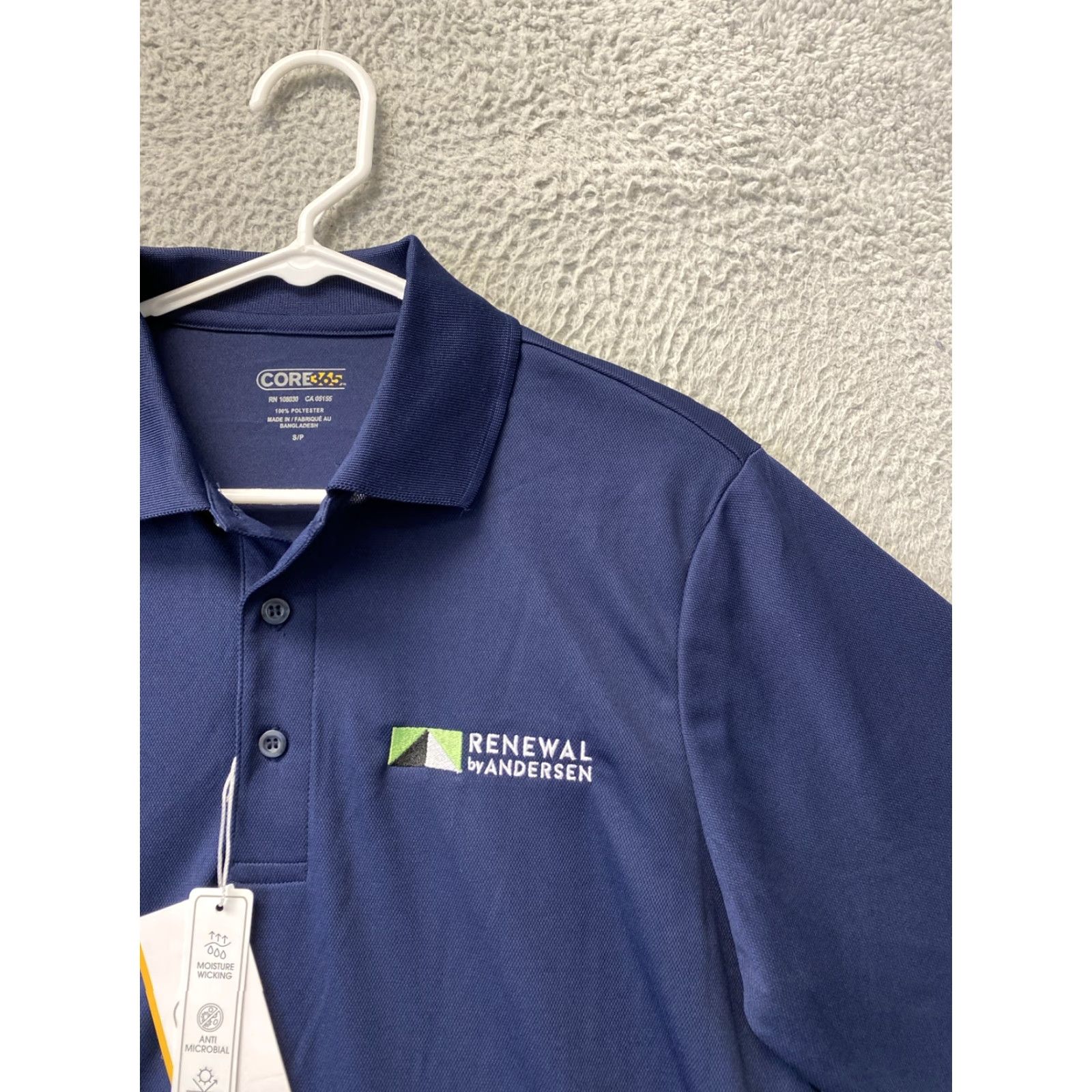 Vintage Core 365 Summer Golf Sport Polo Mens Navy S 116-51 NWT / 116-51 Size US S / EU 44-46 / 1 - 2 Thumbnail