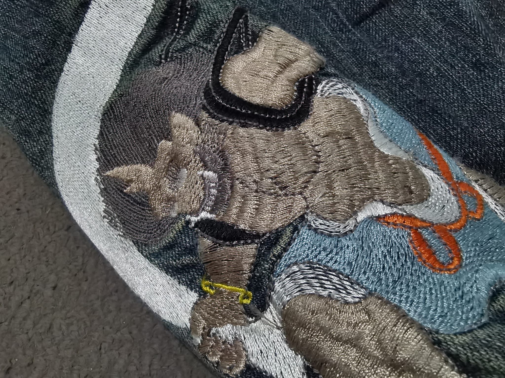 Japanese Brand Wagara raijin and fujin denim w27 2121 Size US 27 - 4 Thumbnail