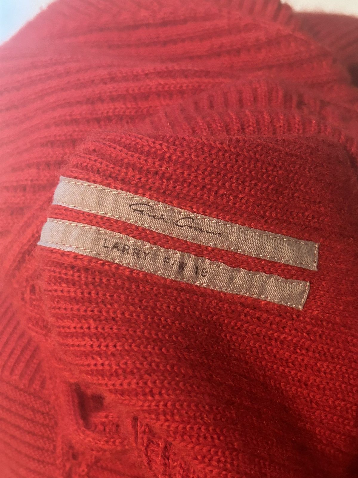 Rick Owens FW19 Larry Fisherman Wool Knit Size US S / EU 44-46 / 1 - 6 Thumbnail
