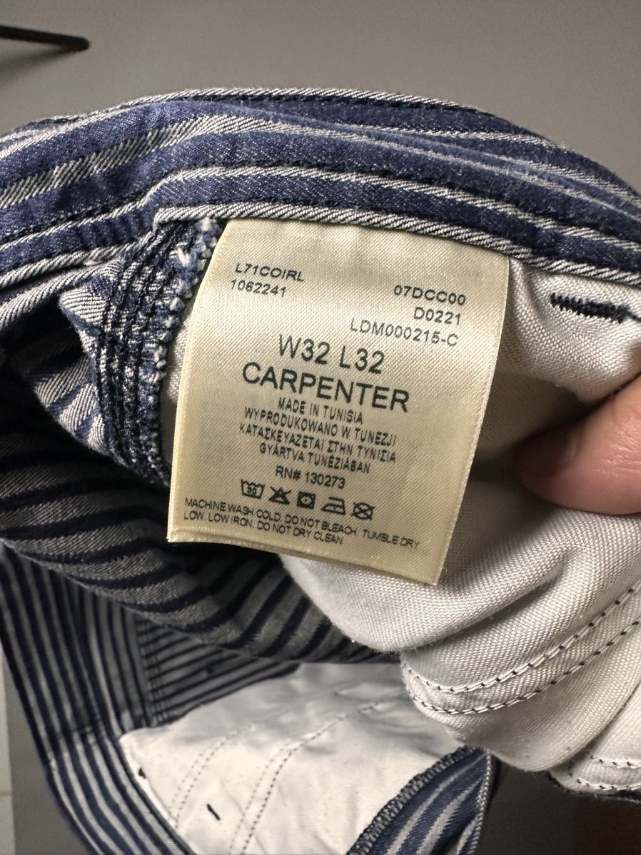 Aries × Lee Aries x Lee carpenter striped jeans Size US 32 / EU 48 - 8 Thumbnail