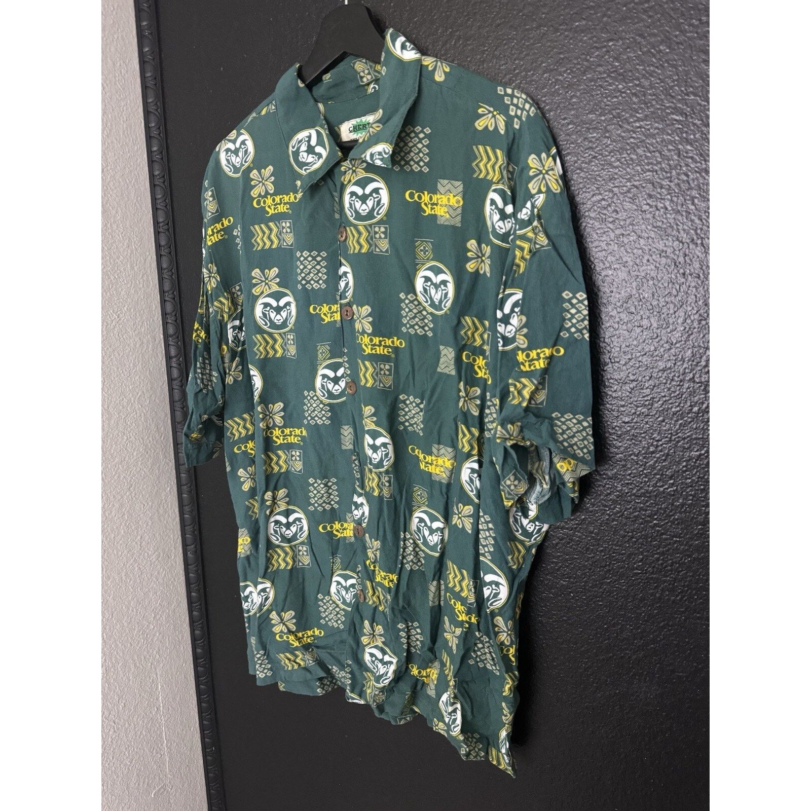 Other VTG Cherts College Colorado State Rams Logo Hawaiian Shirt L Size US L / EU 52-54 / 3 - 3 Thumbnail