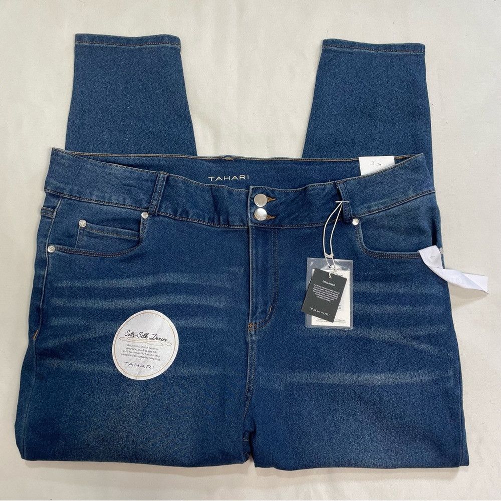 Elie Tahari NWT New $98 Tahari Charlotte Double Button Skinny Matoury W Size 42" / US 20 - 3 Thumbnail