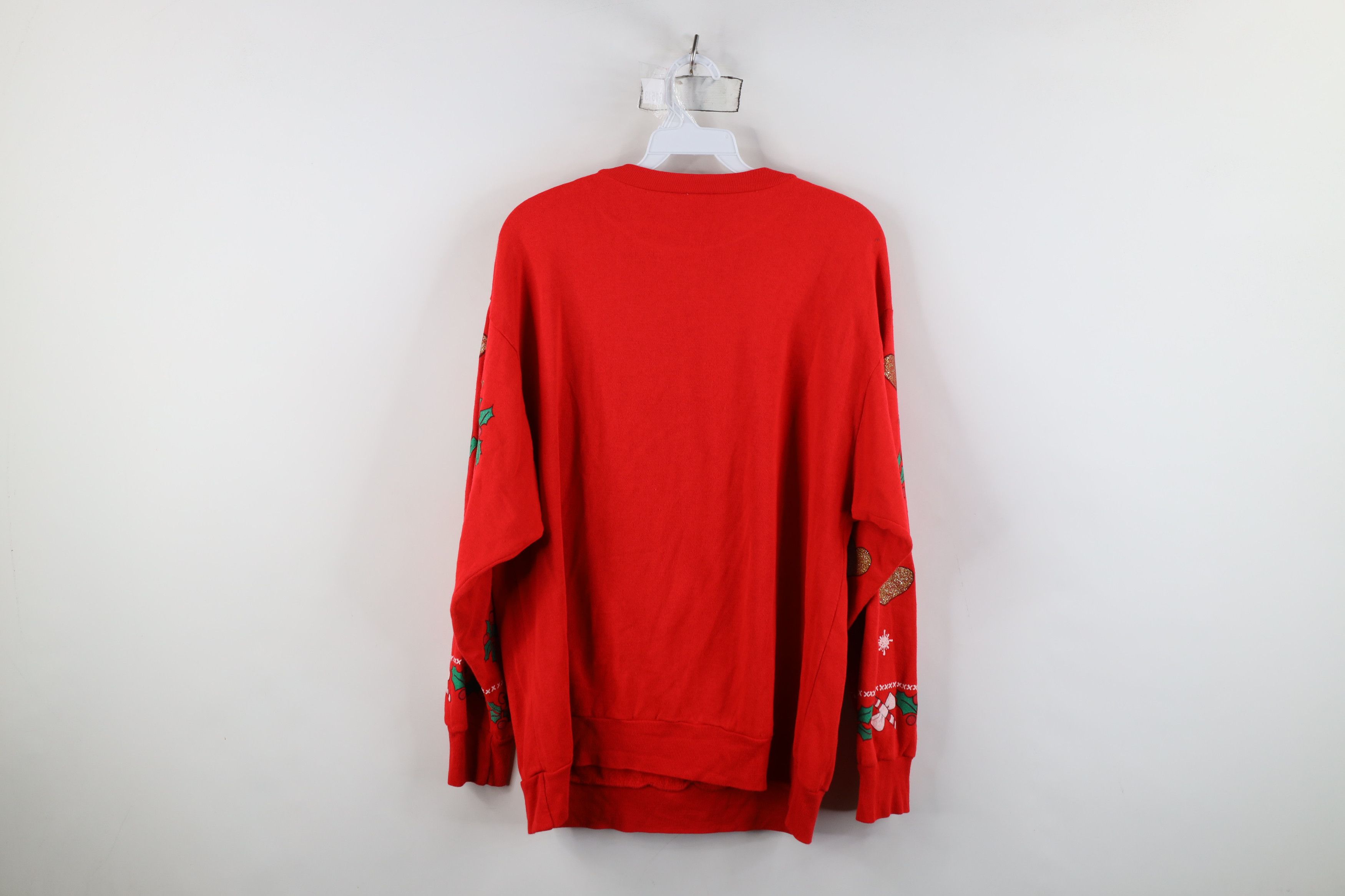 Vintage Vintage 90s Streetwear Over Print Crewneck Sweatshirt USA Size US L / EU 52-54 / 3 - 12 Thumbnail