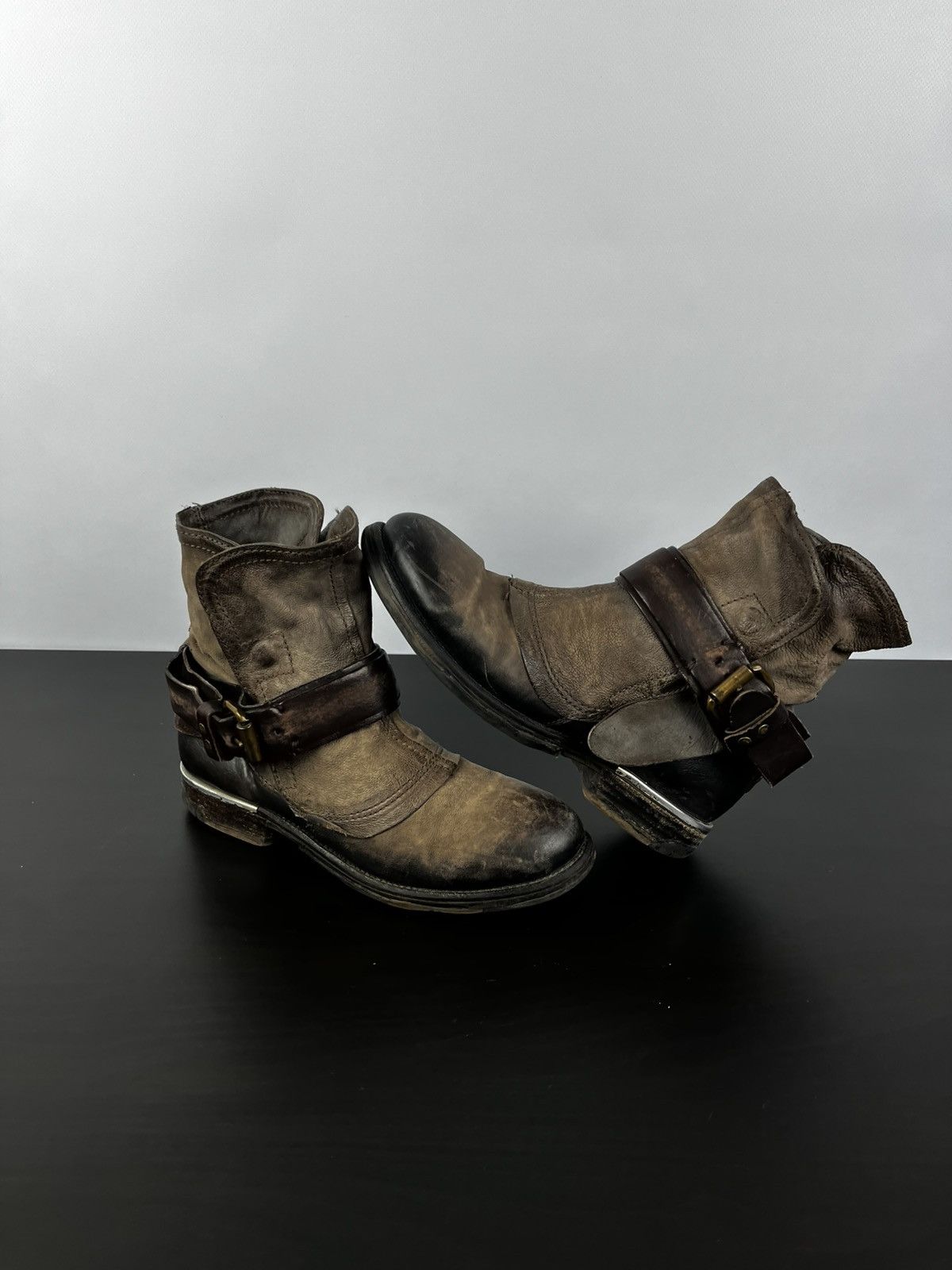 A.S.98 Airstep leather avant garde boots size 37 Size US 6 / IT 36 - 3 Thumbnail