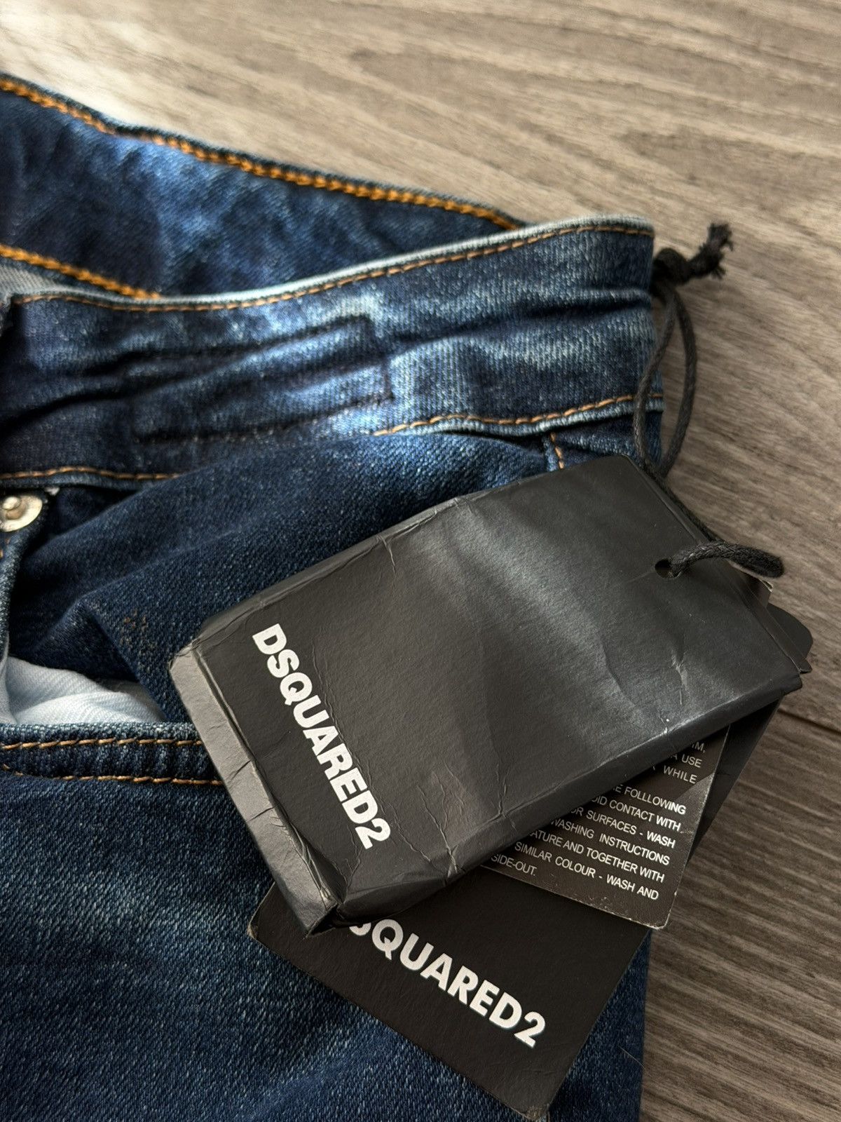 Dsquared2 Dsquared 2 New RRP: 520€ Big Logo 25 D Denim Jeans Size US 30 / EU 46 - 10 Thumbnail