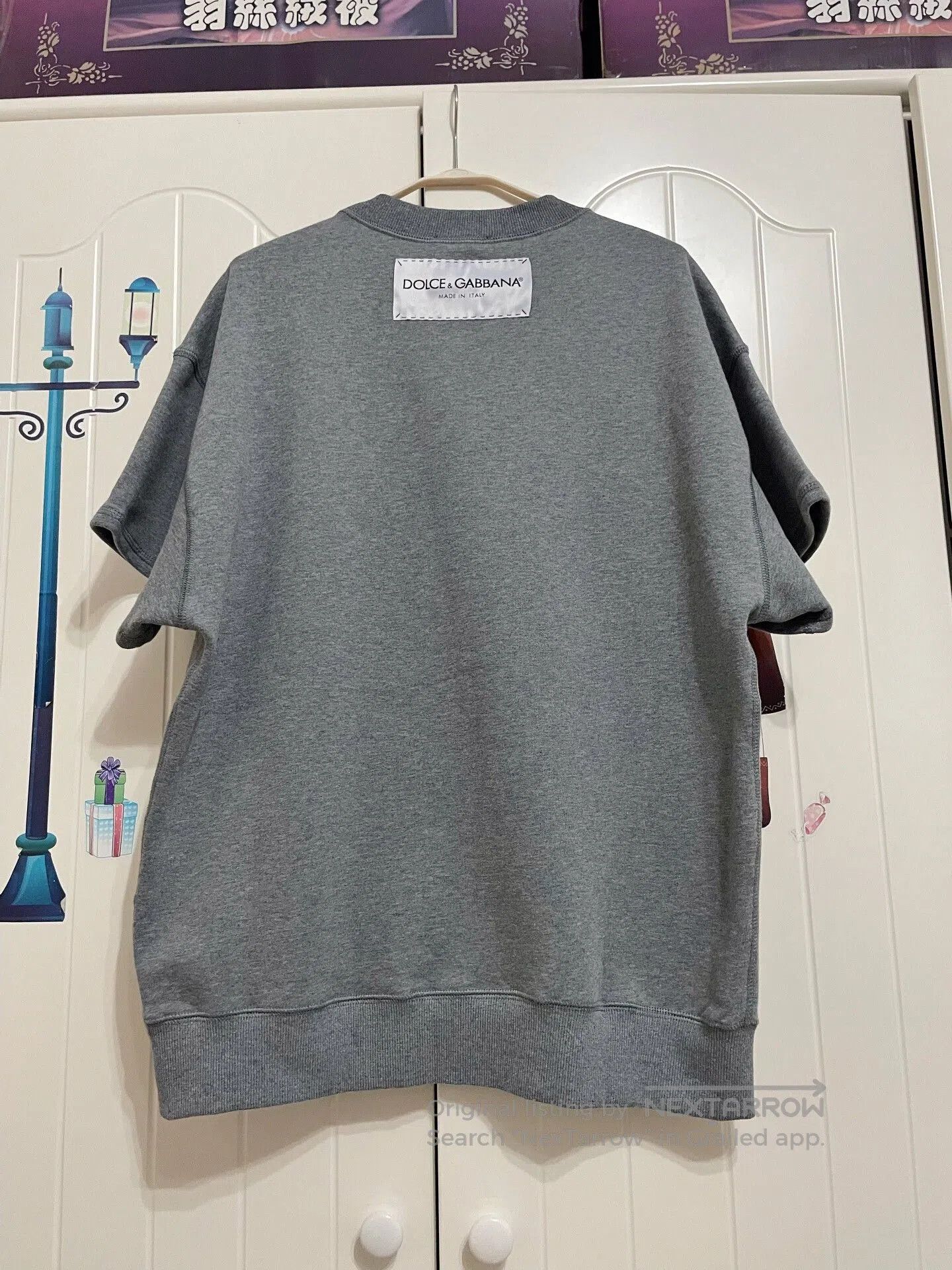 Dolce & Gabbana Dolce & Gabbana Gray Short-Sleeve T-Shirt. Size US XL / EU 56 / 4 - 4 Thumbnail