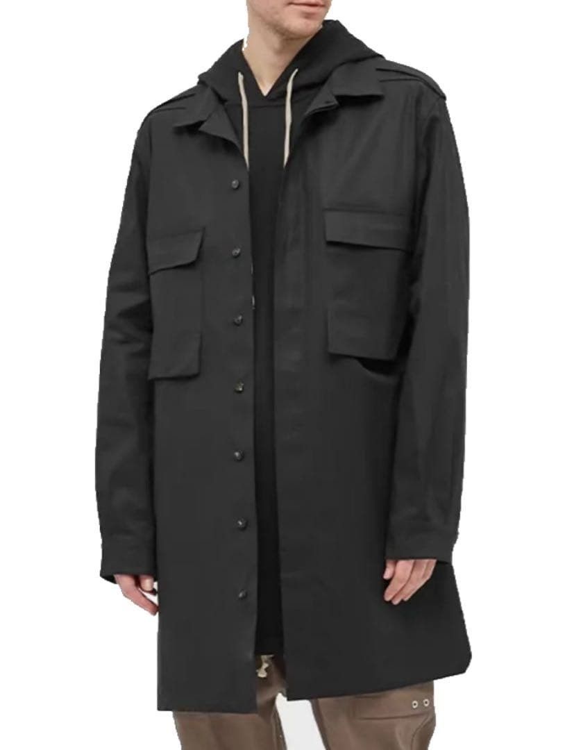 Rick Owens 22AW strobe field shirt 52 Size US L / EU 52-54 / 3 - 1 Thumbnail