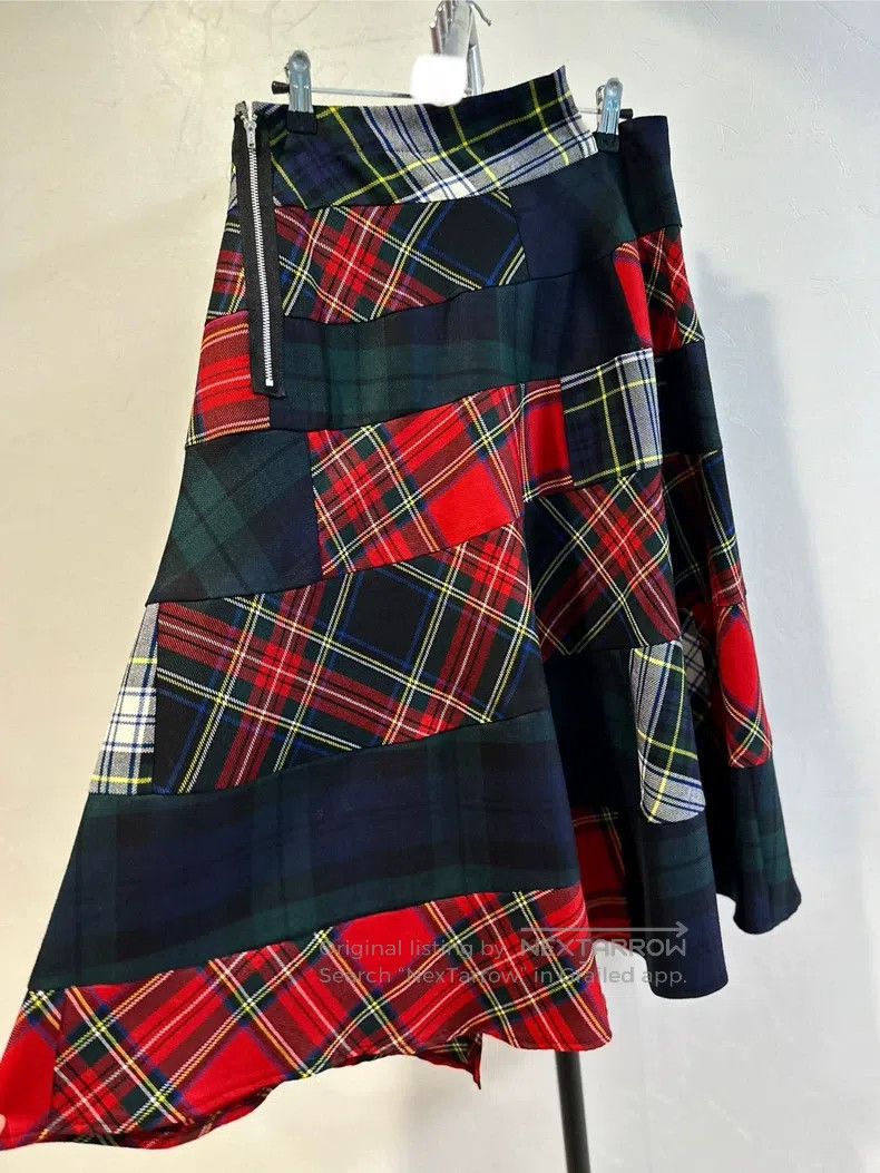Comme des Garcons Comme Des Garcons size M Gingham Spiral Skirt Size 25" / US 0 / IT 36 - 5 Thumbnail