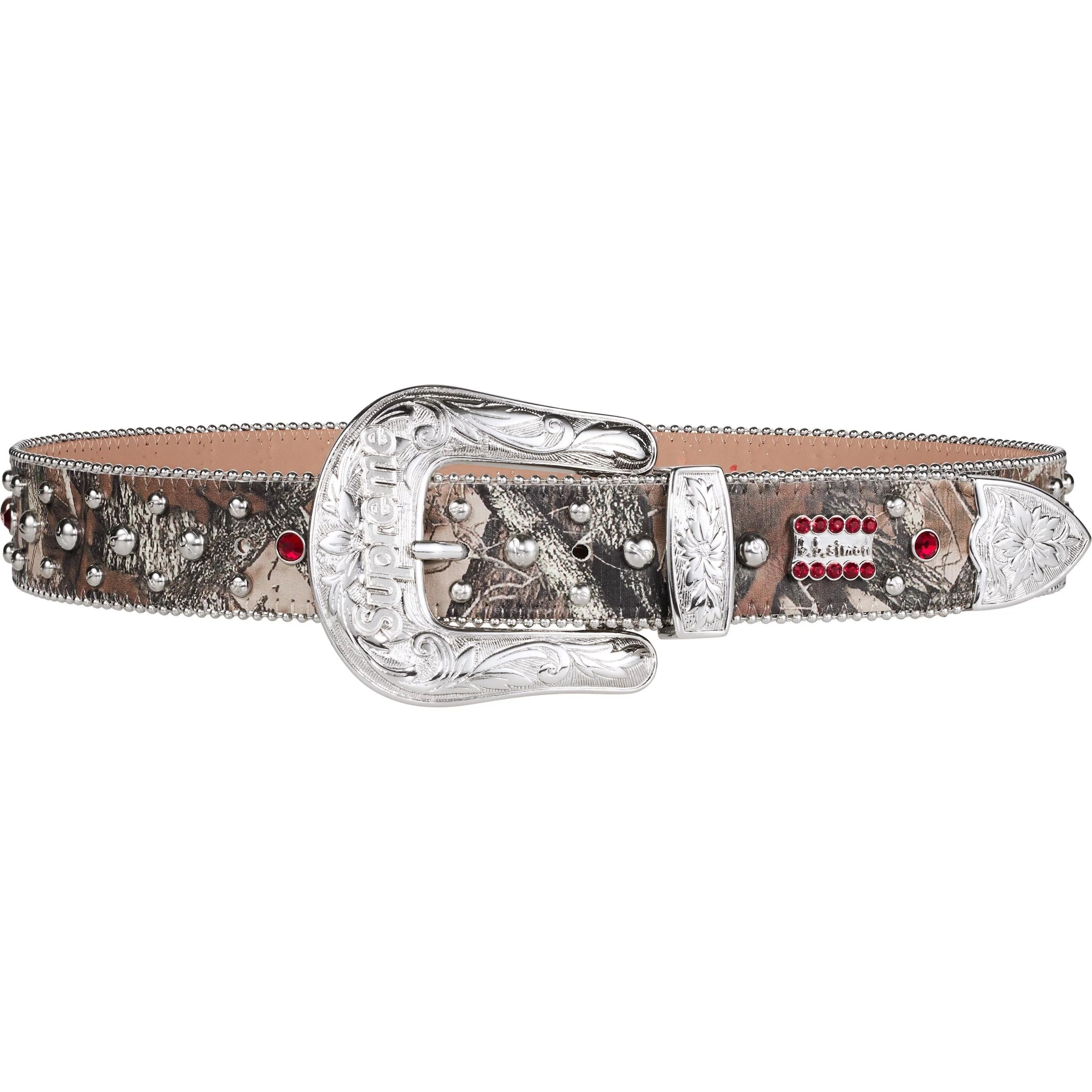 B.B. Simon × Supreme Supreme B. B. Simon Studded Ranger Belt Size ONE SIZE - 1 Thumbnail