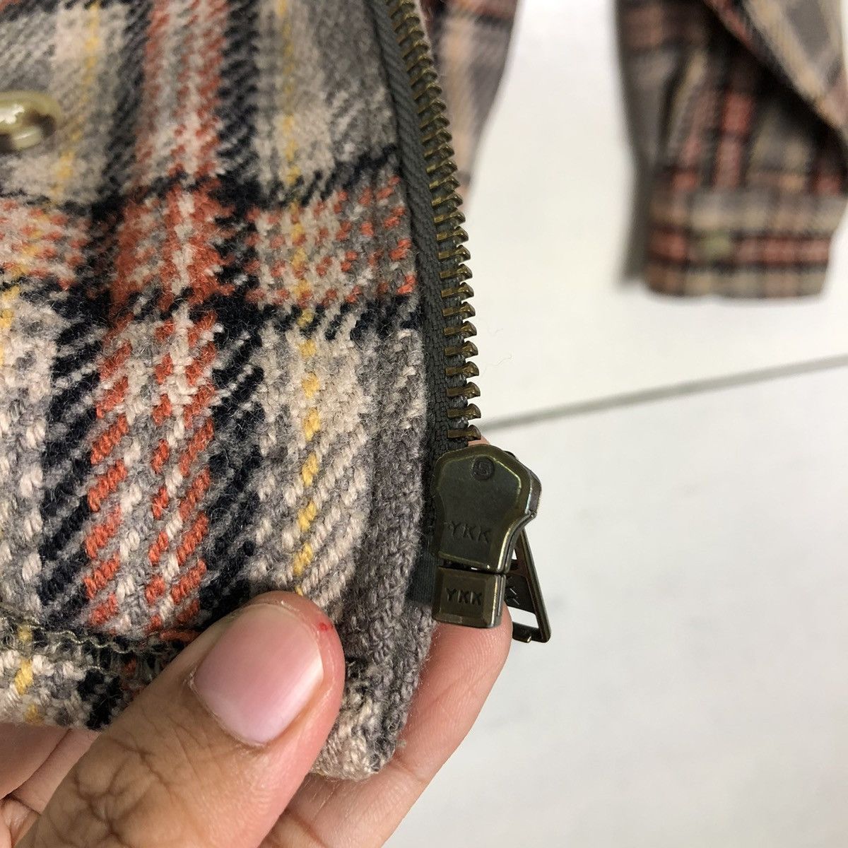 Japanese Brand 🔥VINTAGE WOOL ZIPPER JACKET VISBY ISSEY MIYAKE JAPAN Size US L / EU 52-54 / 3 - 17 Thumbnail