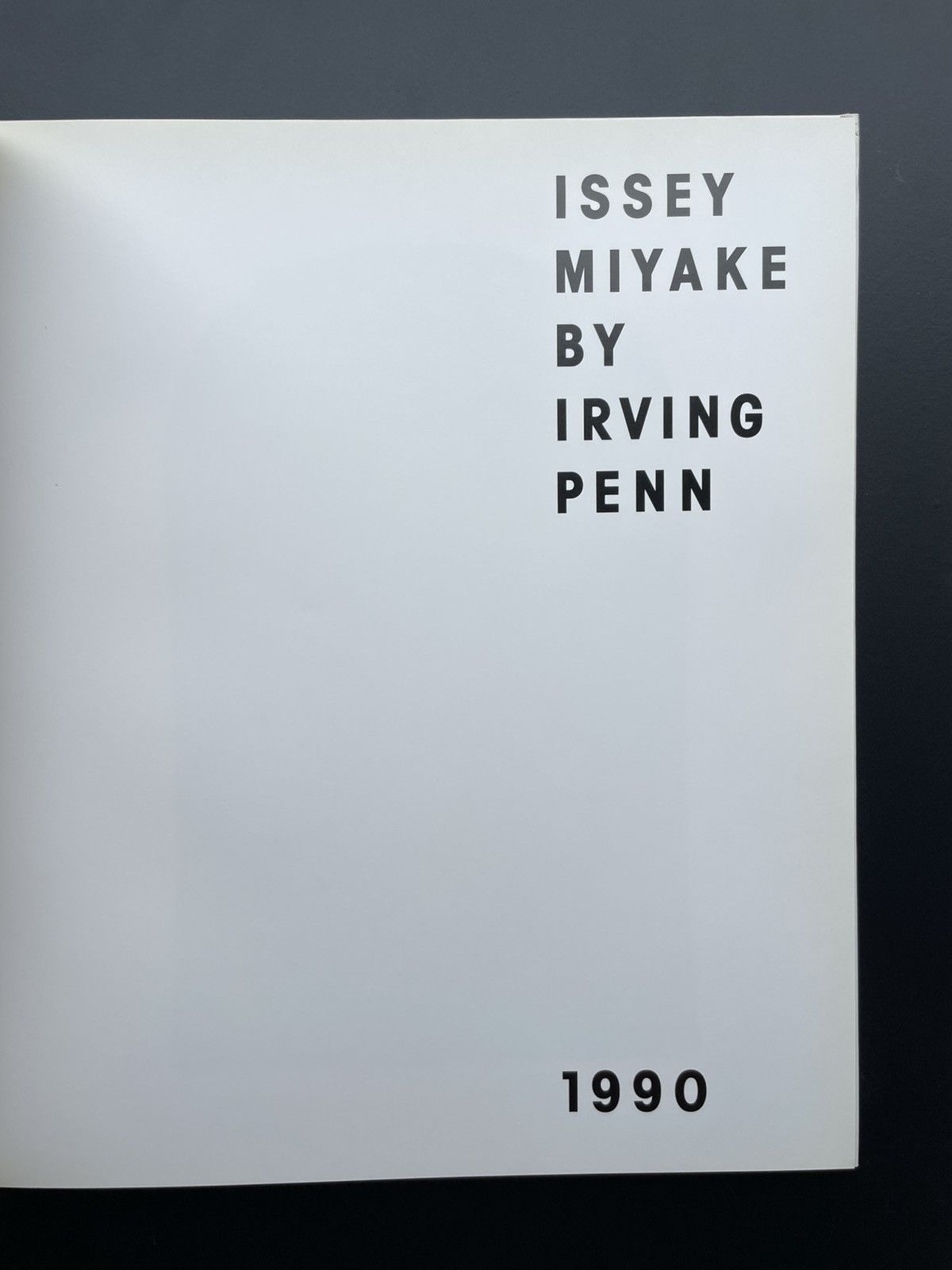 Issey Miyake Issey Miyake by Irving Penn 1990 Size ONE SIZE - 2 Thumbnail