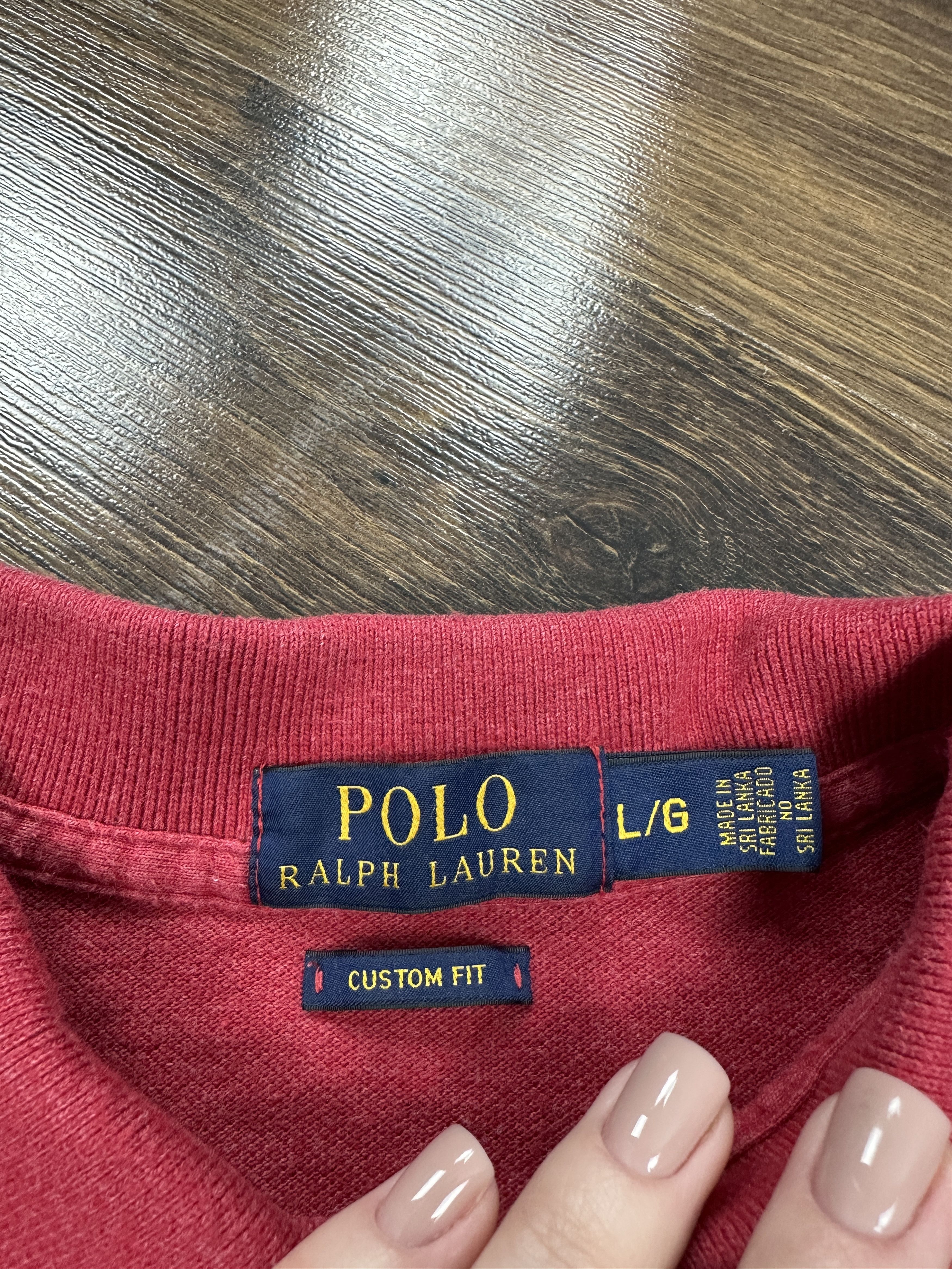 Polo Ralph Lauren × Ralph Lauren Polo Ralph Lauren Vintage Mens Polo Shirt Size US L / EU 52-54 / 3 - 4 Thumbnail