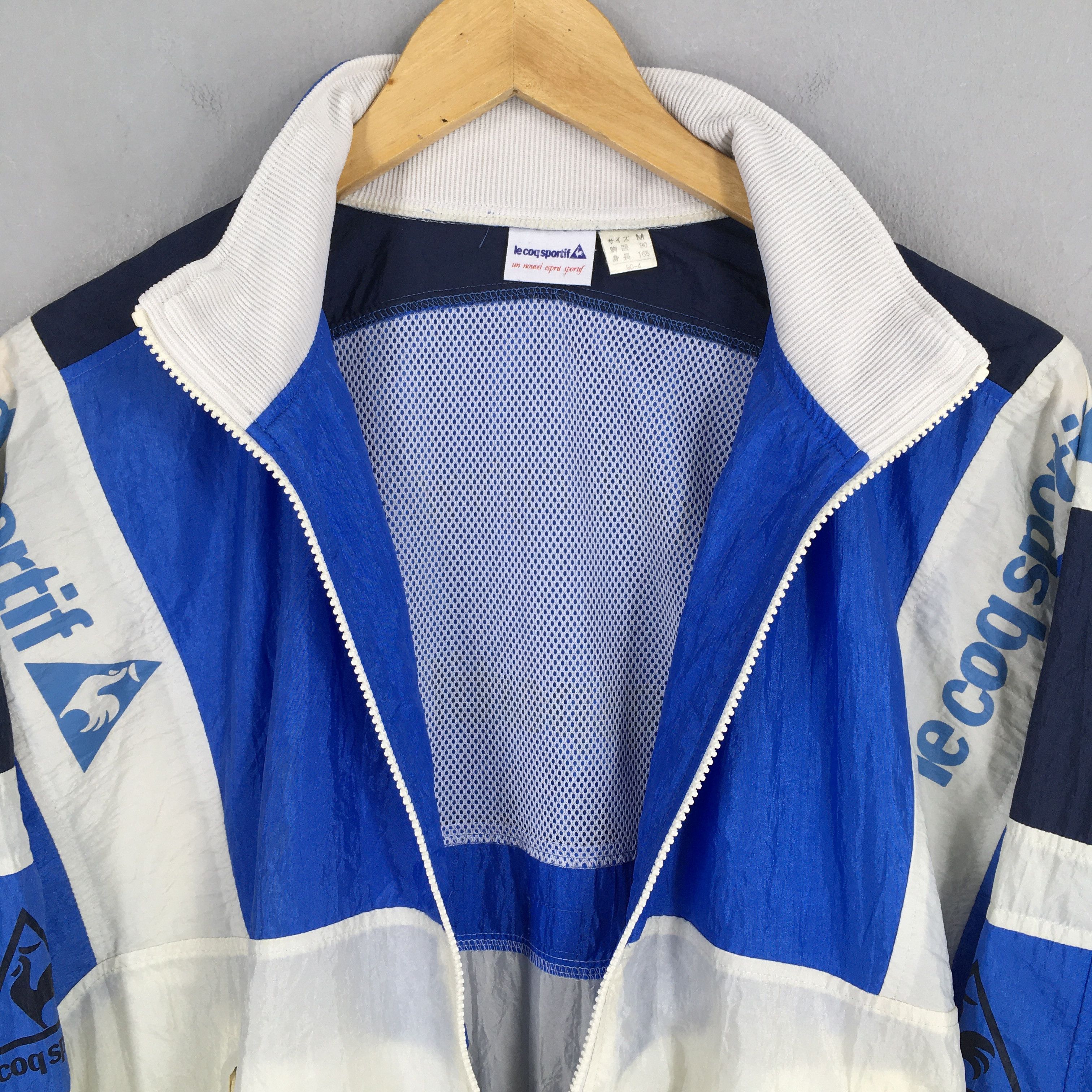 Le Coq Sportif Vintage 90s Le Coq Sportif Windbreaker Jacket Medium Size US M / EU 48-50 / 2 - 5 Thumbnail