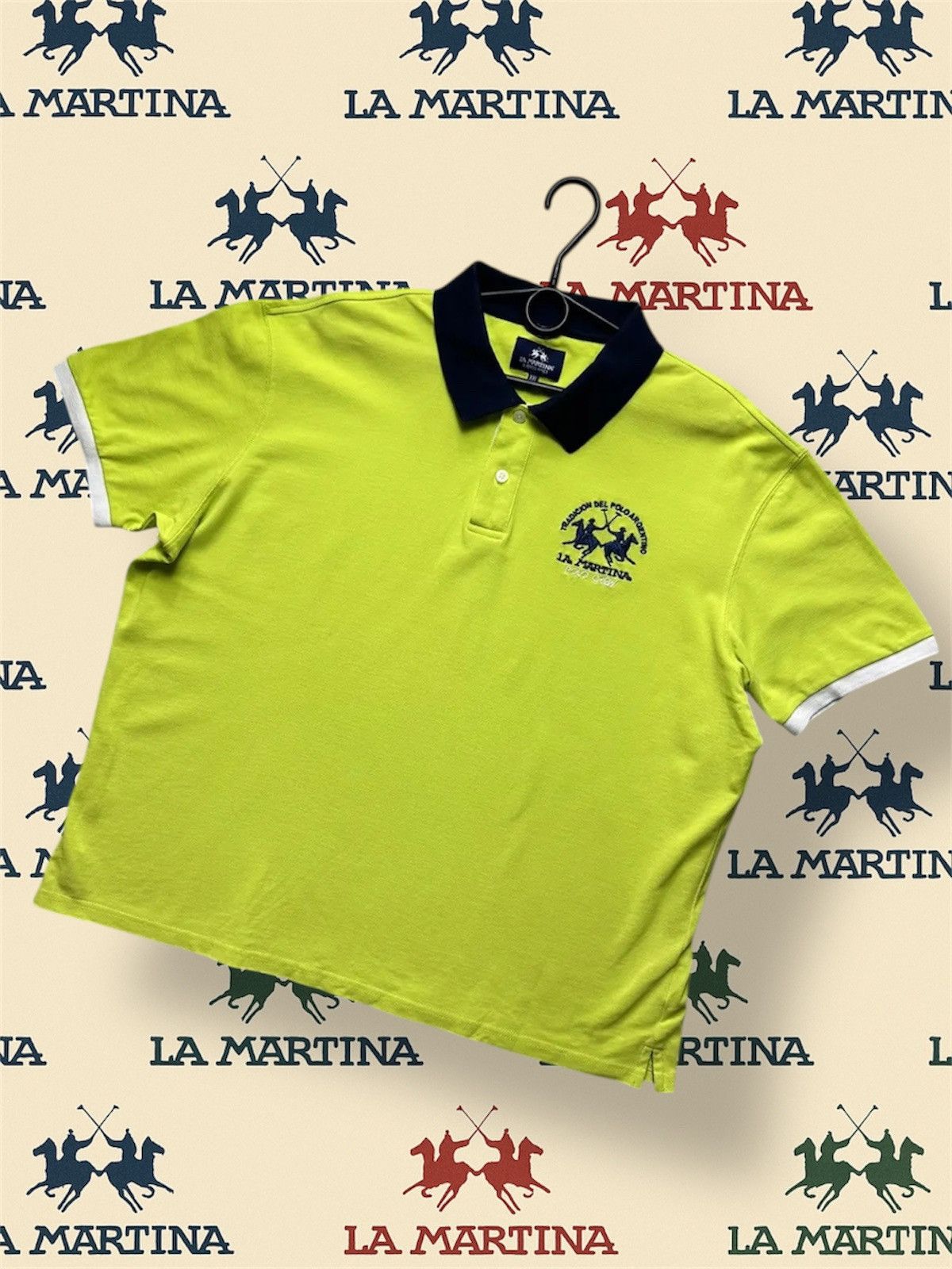 La Martina Vintage La Martina polo logo size XXL rare Size US XXL / EU 58 / 5 - 1 Thumbnail
