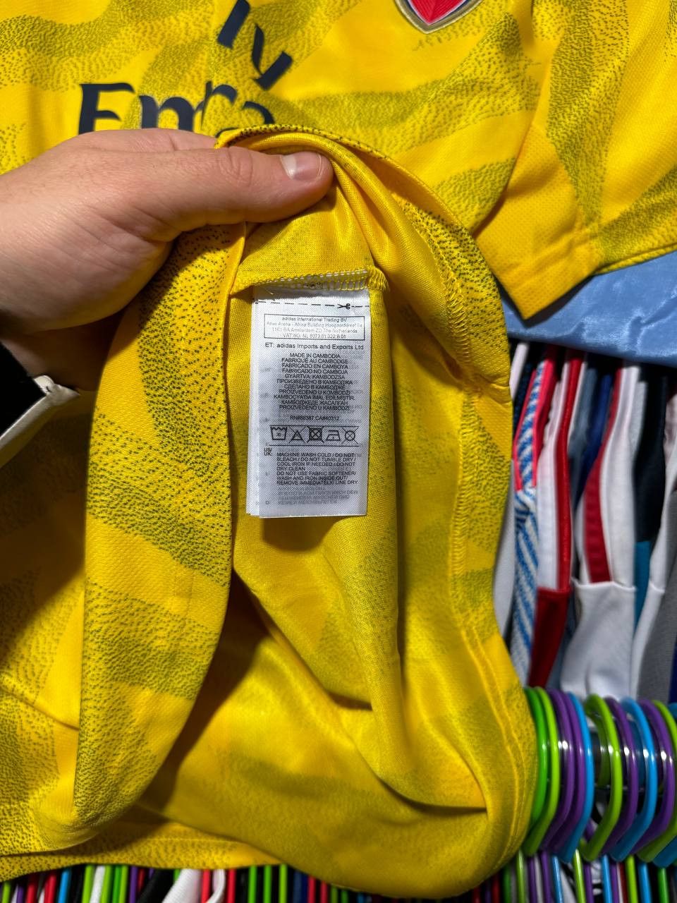 Adidas × Vintage Vintage Arsenal 2019/20 Women's Adidas Soccer Jersey Size US XS / EU 42 / 0 - 16 Thumbnail