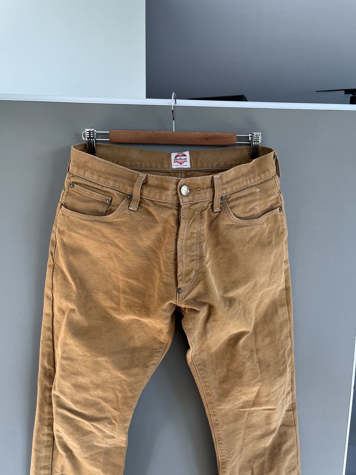 Carhartt Carhartt Roper Heavy Duck Canvas Back Cinch Pants Size US 31 - 5 Thumbnail