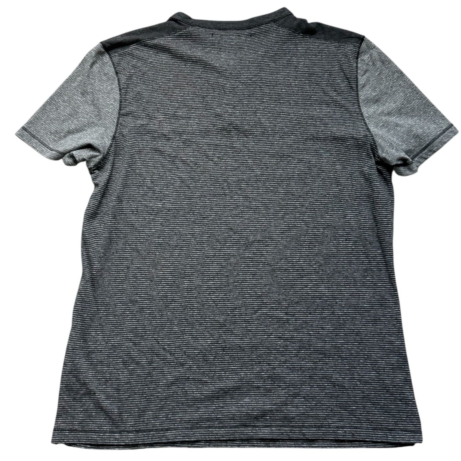 Kenneth Cole Kenneth Cole Gray Black Color Block Short Sleeve Shirt Size US L / EU 52-54 / 3 - 3 Thumbnail