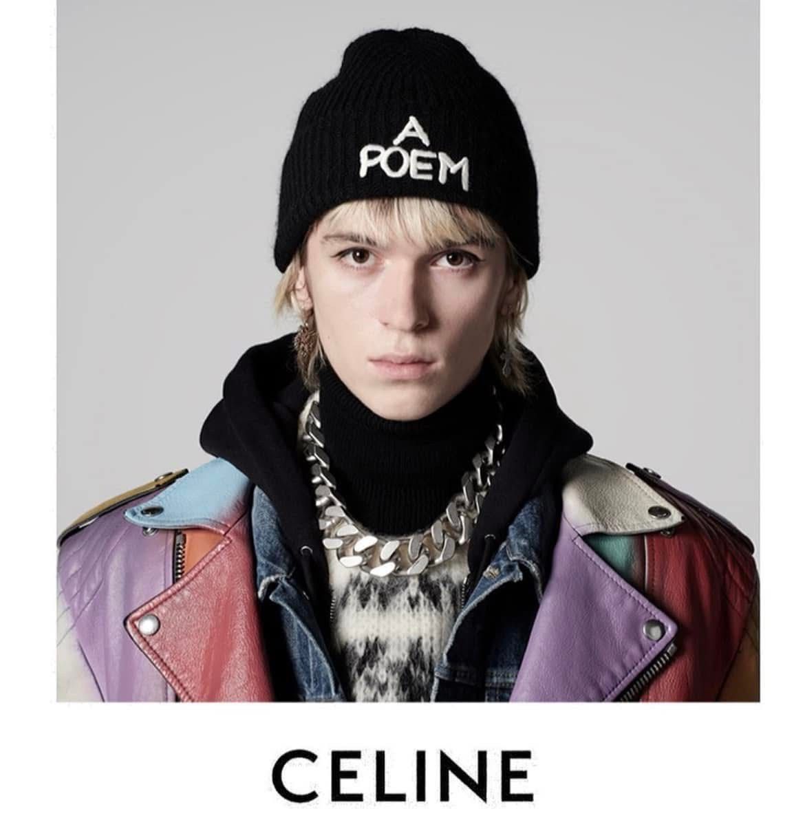 Celine $6.4k FW21 Celine multicolour leather biker jacket couture Size US L / EU 52-54 / 3 - 1 Thumbnail