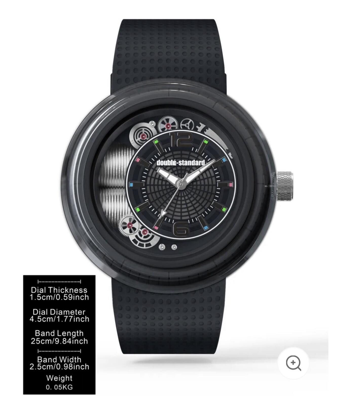 Other Double-Standard Quartz Big Face Waterproof Trendsetter Watch Size ONE SIZE - 6 Thumbnail