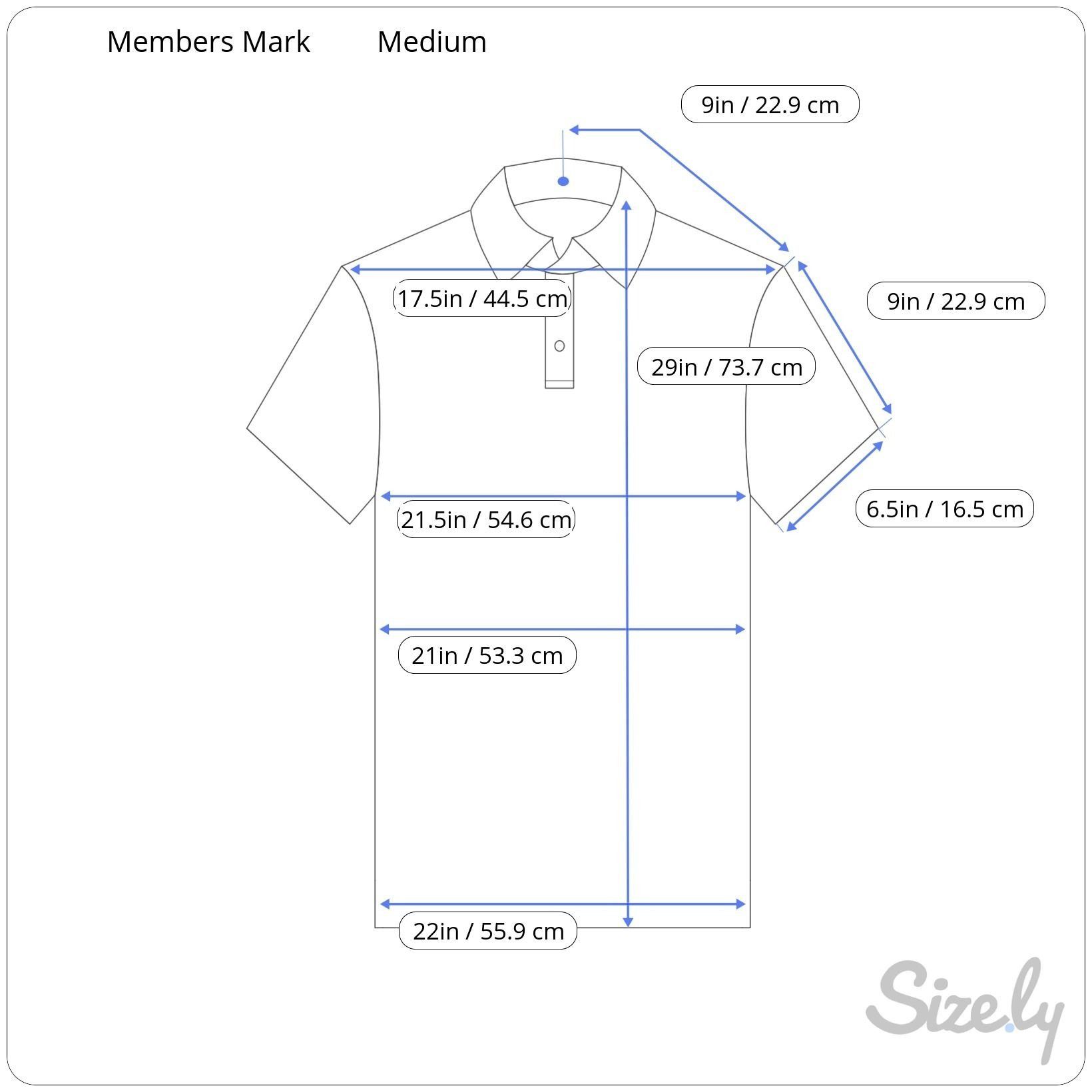 Other Members Mark Men's Gray Polo Shirt Classic Fit Medium NWT Size US M / EU 48-50 / 2 - 2 Thumbnail