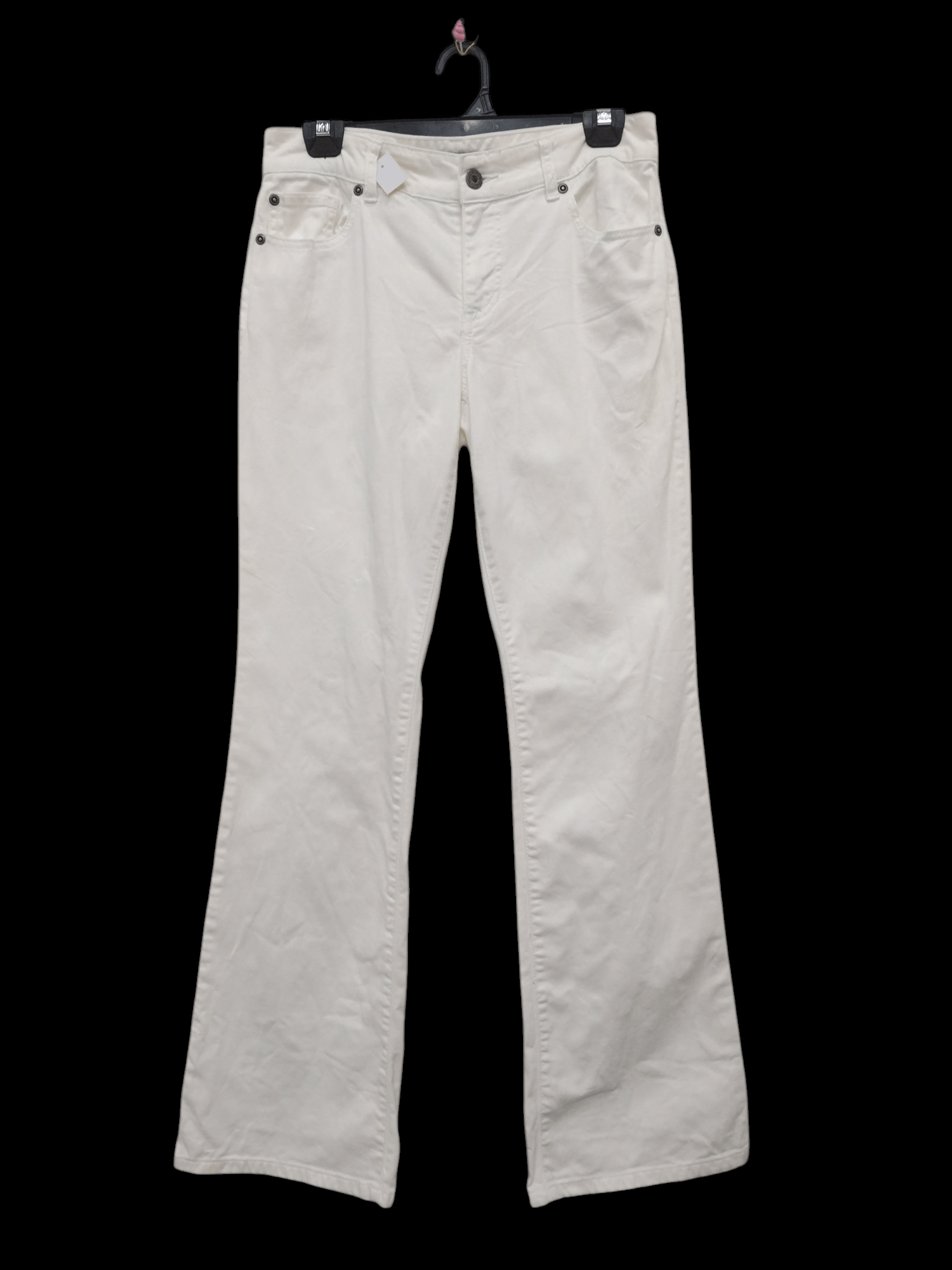 Japanese Brand Simply Nice cool flared jeans.. Chicos platinum denim Size 30" / US 8 / IT 44 - 1 Thumbnail