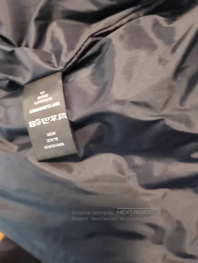 Vetements Vetements Black biochemical down jacket Size US M / EU 48-50 / 2 - 4 Thumbnail