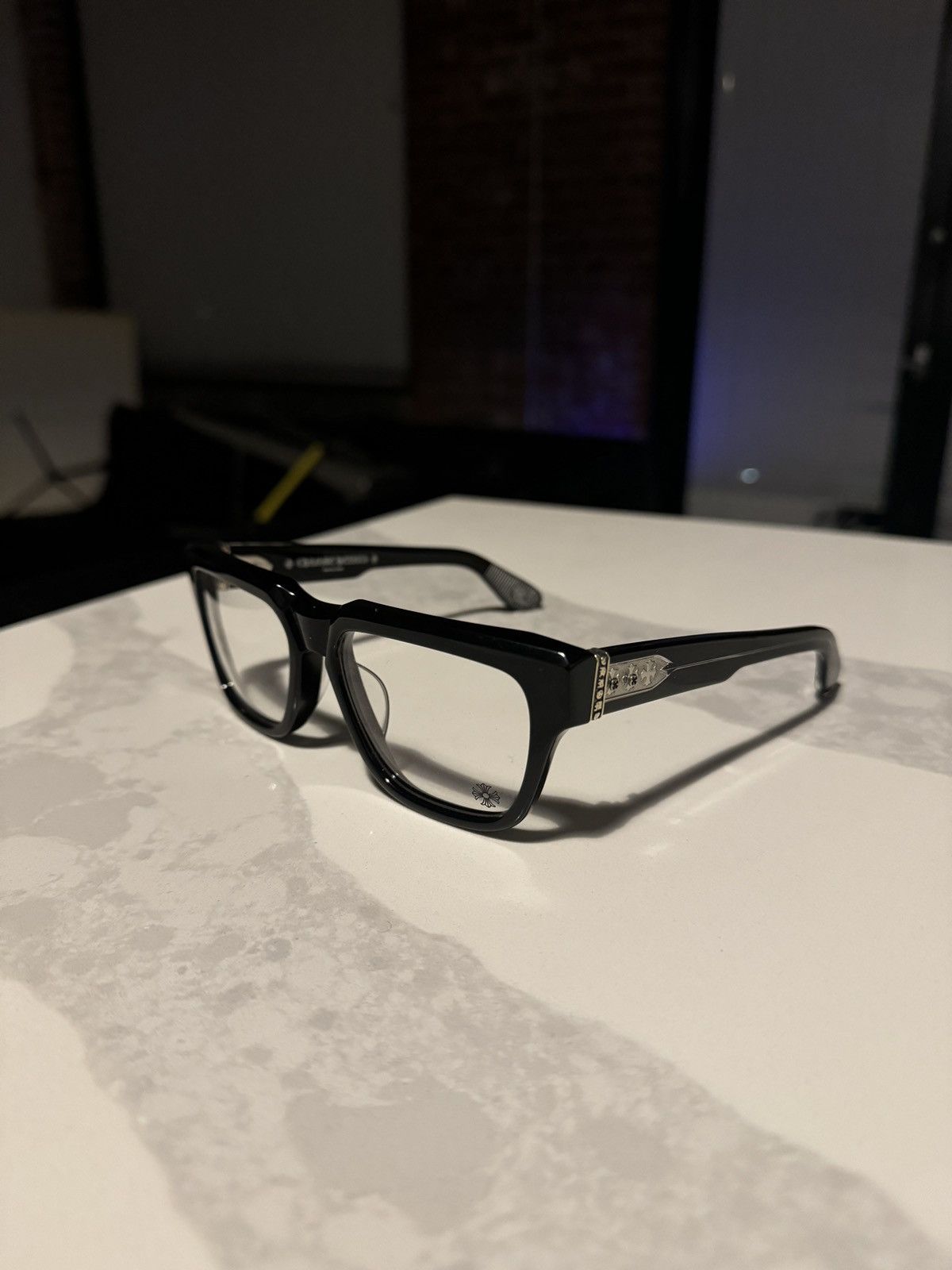 Chrome Hearts Chrome Hearts MIDIXATHRILL I Frames Size ONE SIZE - 1 Thumbnail