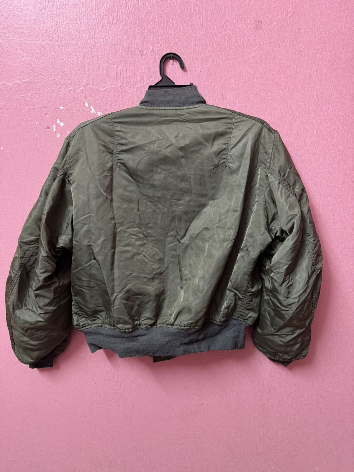 VINTAGE ALPHA INDUSTRIES MA-1 BOMBER JACKET
