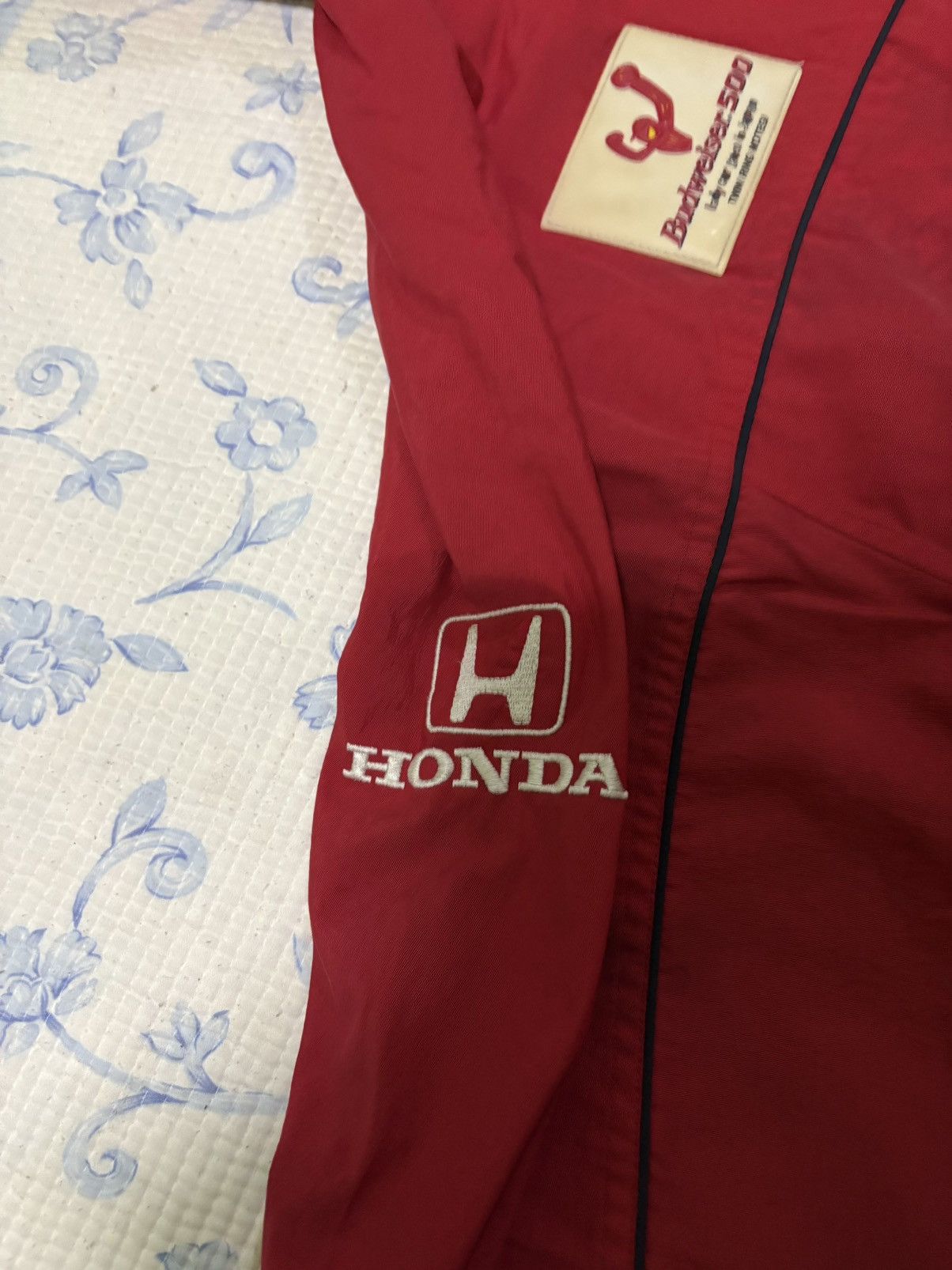 Honda Honda Budweiser Indy Car Race Jacket Size US L / EU 52-54 / 3 - 15 Thumbnail