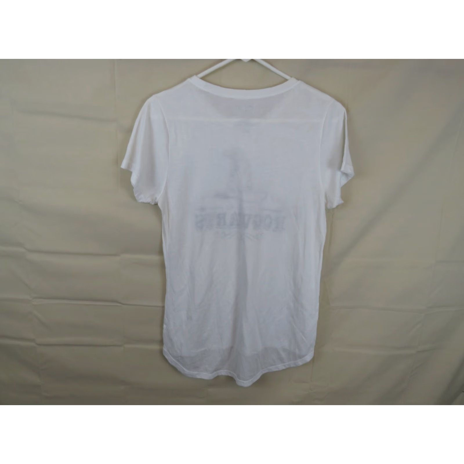Vintage Harry Potter Hogwarts Long Back Graphic Tee T-Shirt Women's Large L White Crew Neck Short Sleeve Hat Size L / US 10 / IT 46 - 4 Thumbnail