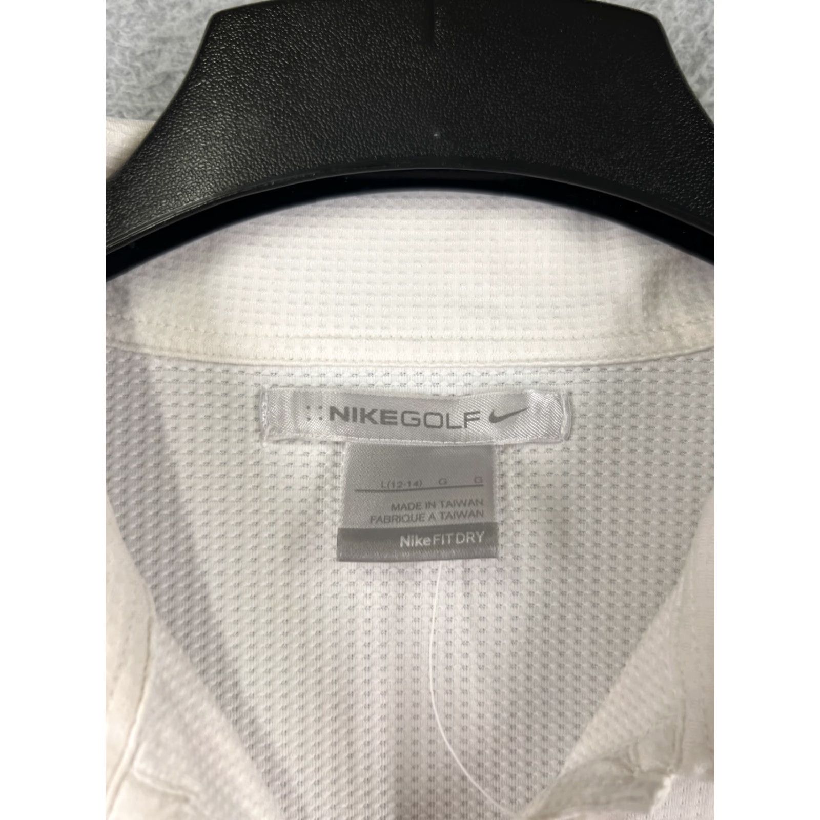 Nike VINTAGE Nike Polo Shirt Womens L White Golf Modern Shirt Ladies Polo Size L / US 10 / IT 46 - 3 Thumbnail