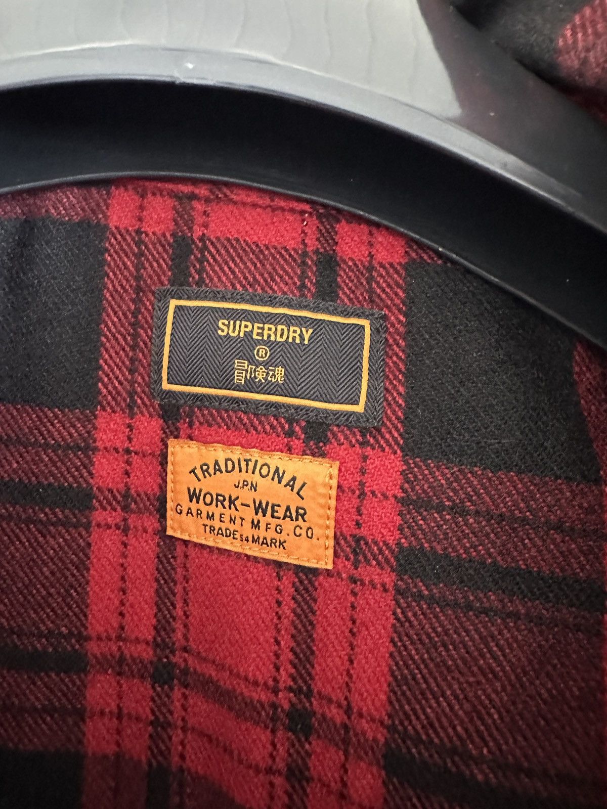 Superdry Superdry Flannel Wool Shirt Jacket Size M / US 6-8 / IT 42-44 - 6 Thumbnail
