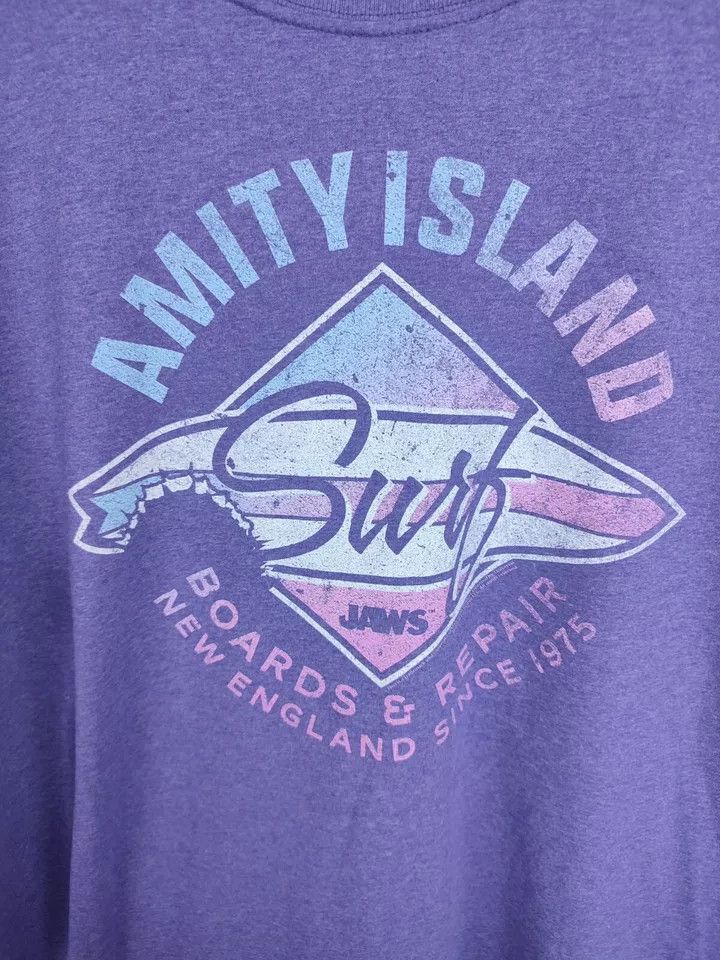 Vintage Rare vintage Jaws amity island surf movie shirt Size M Size US M / EU 48-50 / 2 - 3 Thumbnail