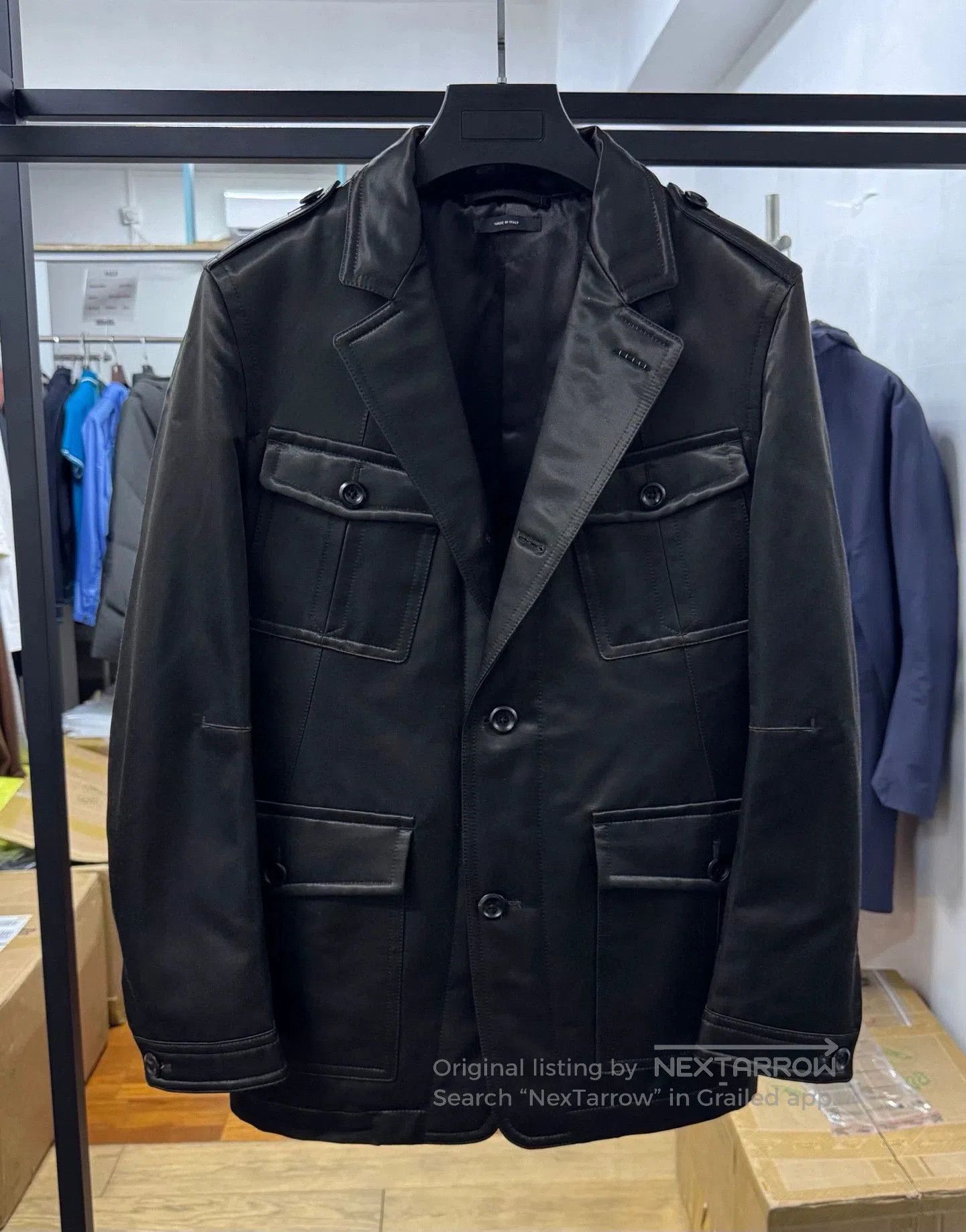 Tom Ford tom ford men's brown jacket with pockets. Size US M / EU 48-50 / 2 - 1 Thumbnail