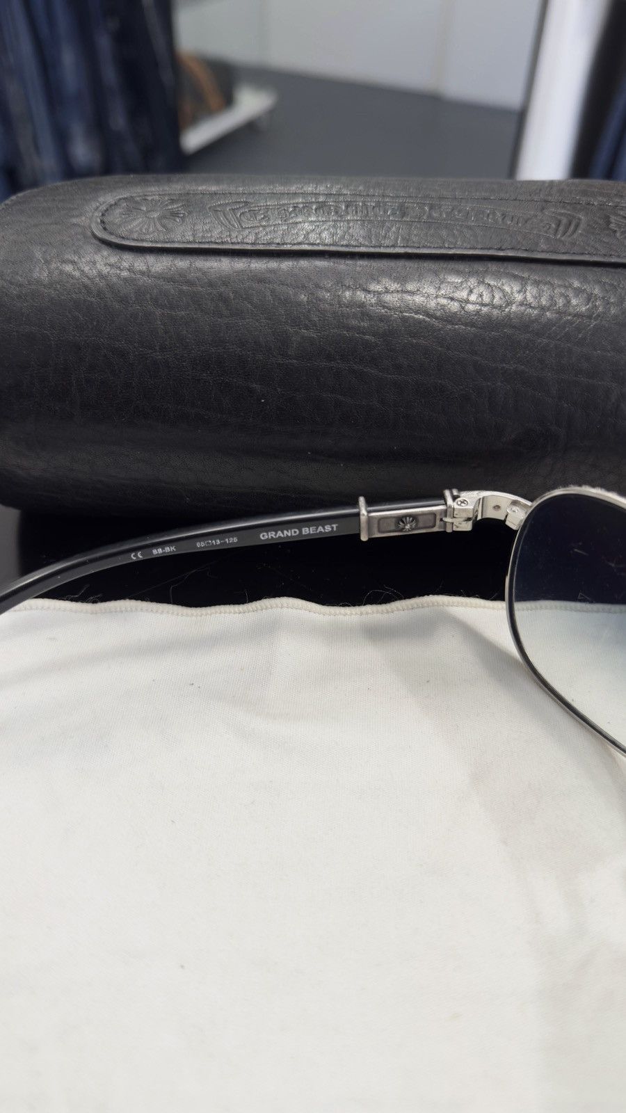 Chrome Hearts 2014 Grand Beast Sunglasses Size ONE SIZE - 6 Thumbnail