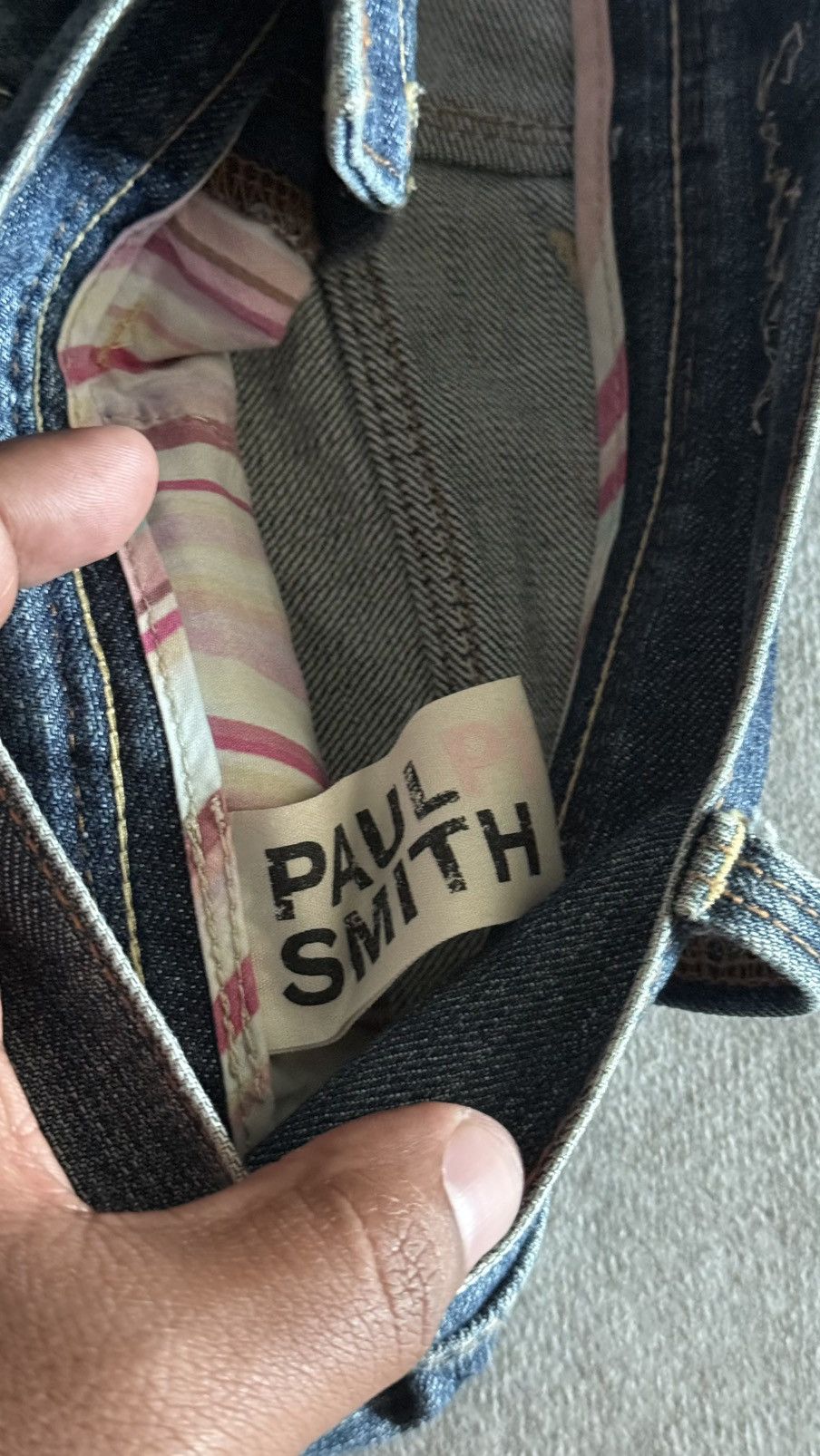 Paul Smith Paul Smith Pink Denim Shorts by Onward Kashiyama Japan Size 30" / US 8 / IT 44 - 8 Thumbnail